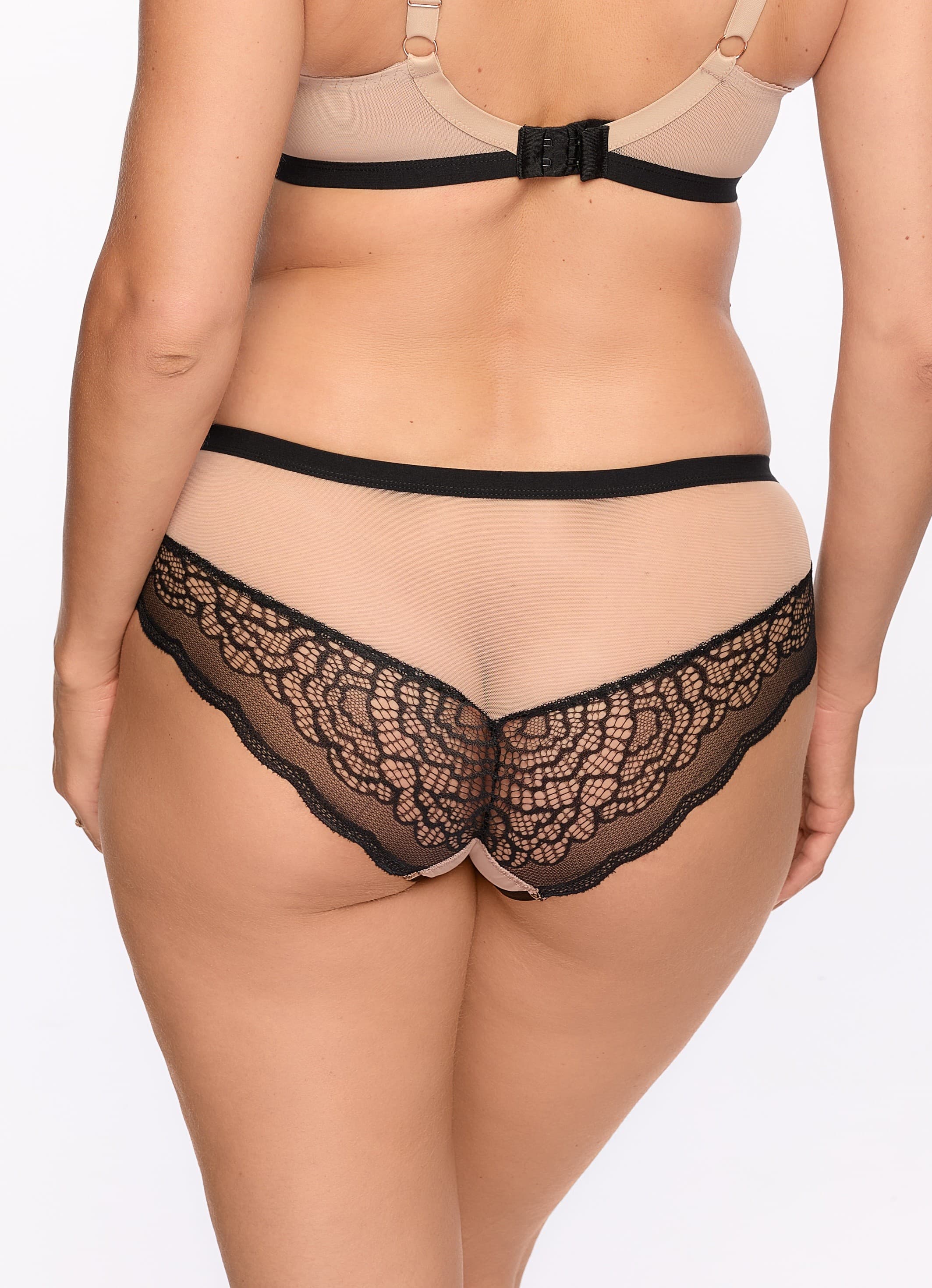 FIGI NATHALIE GFP 1286 CZARNO-BEŻOWY