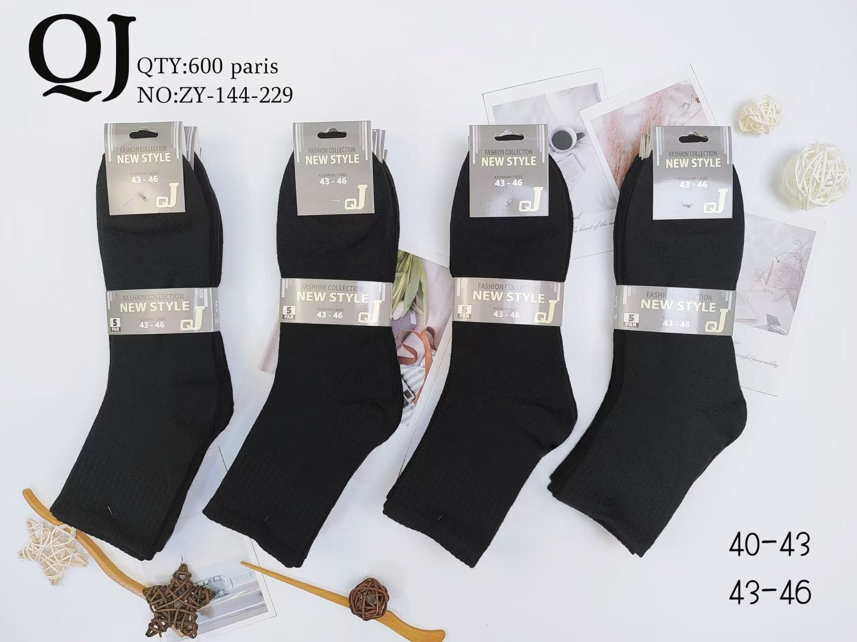 SKARPETKI MĘSKIE 3/4 010