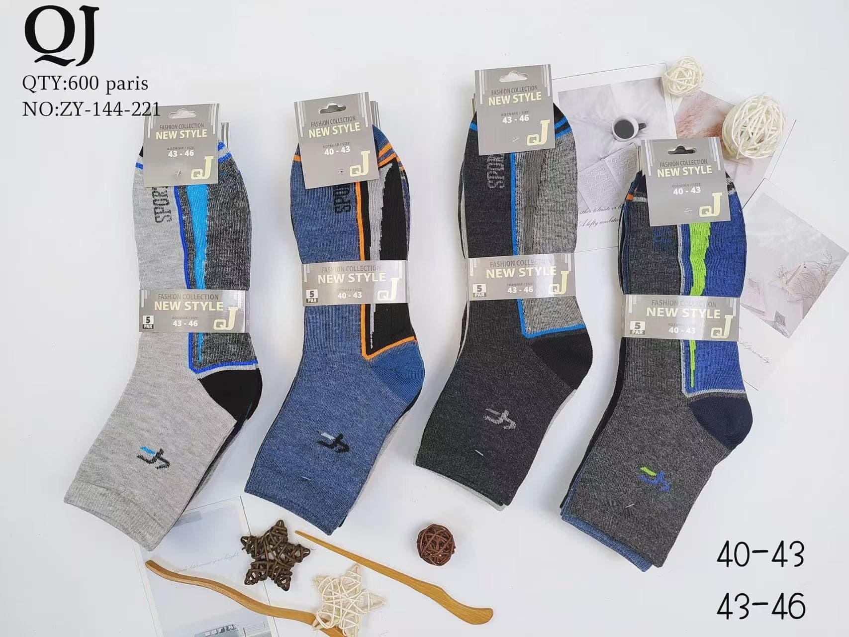 SKARPETKI MĘSKIE 3/4 010