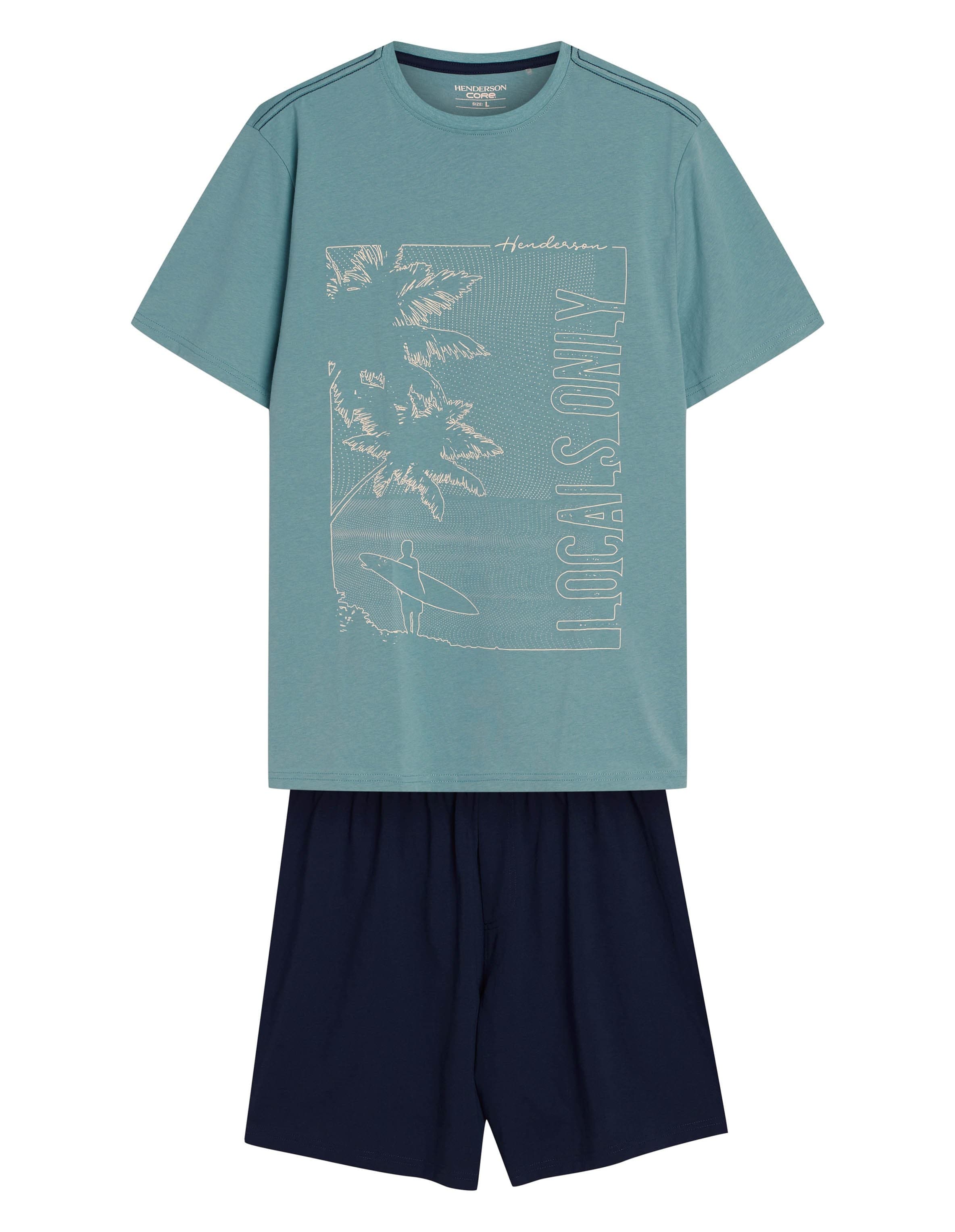 PIŻAMA MĘSKA SURF 42598 KR