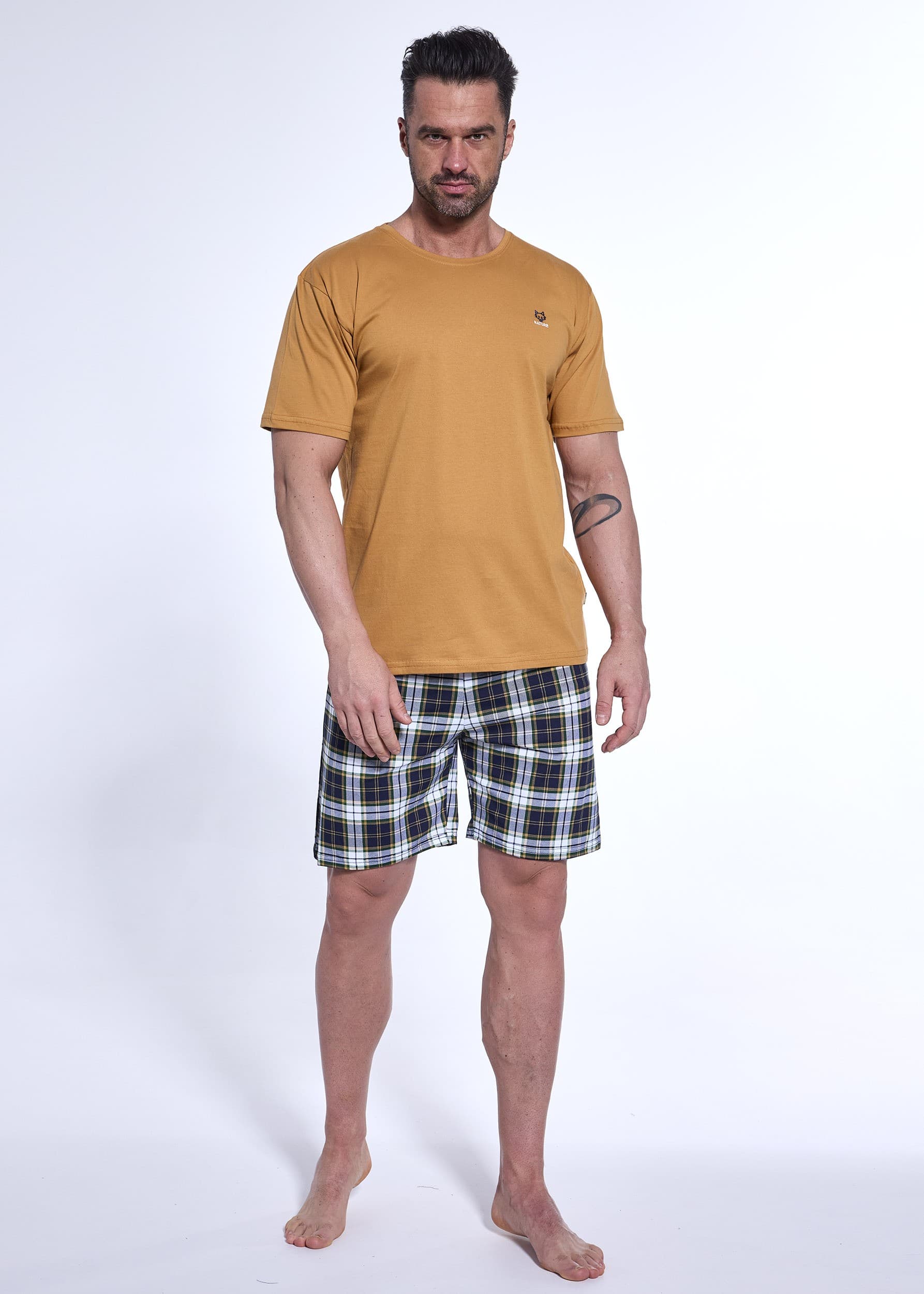 PIŻAMA MĘSKA 326/183 NATURE 3 KR