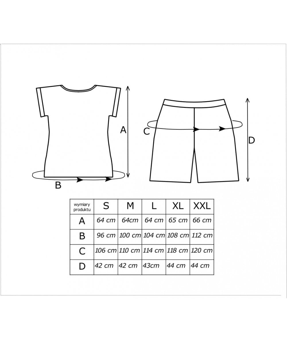 PIŻAMA DAMSKA SKY 1/2