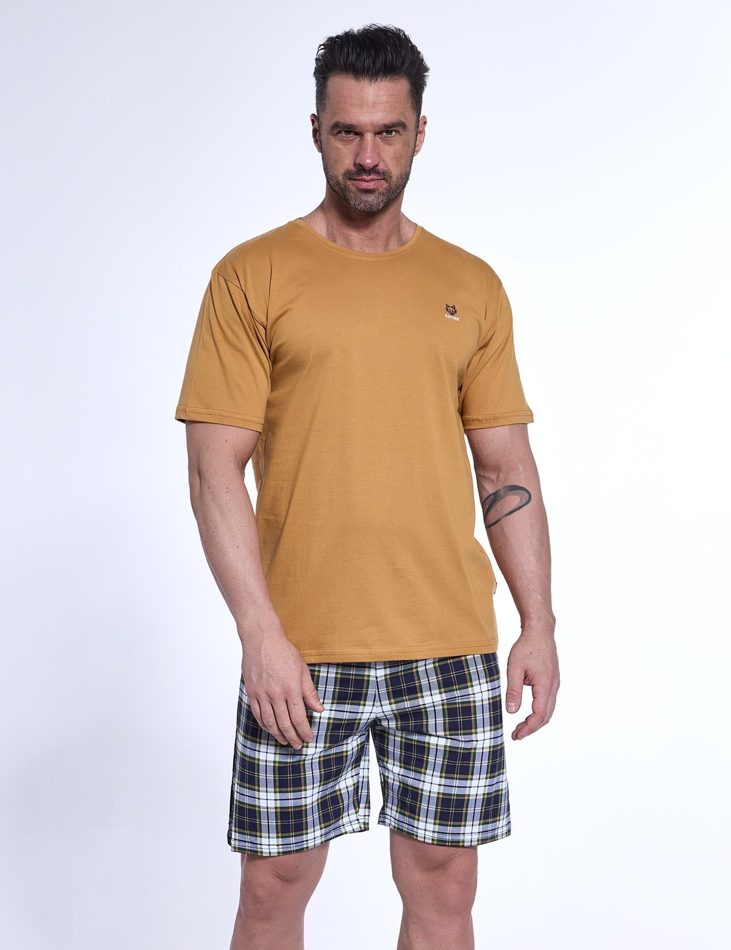 PIŻAMA MĘSKA 326/183 NATURE 3 KR