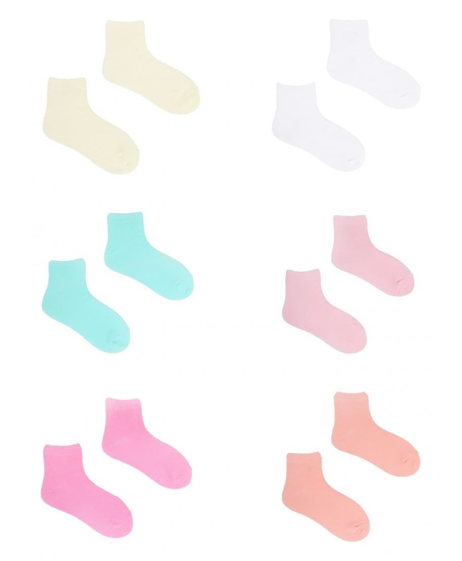 SKARPETY DZIEWCZĘCE GŁADKIE SKA-0156