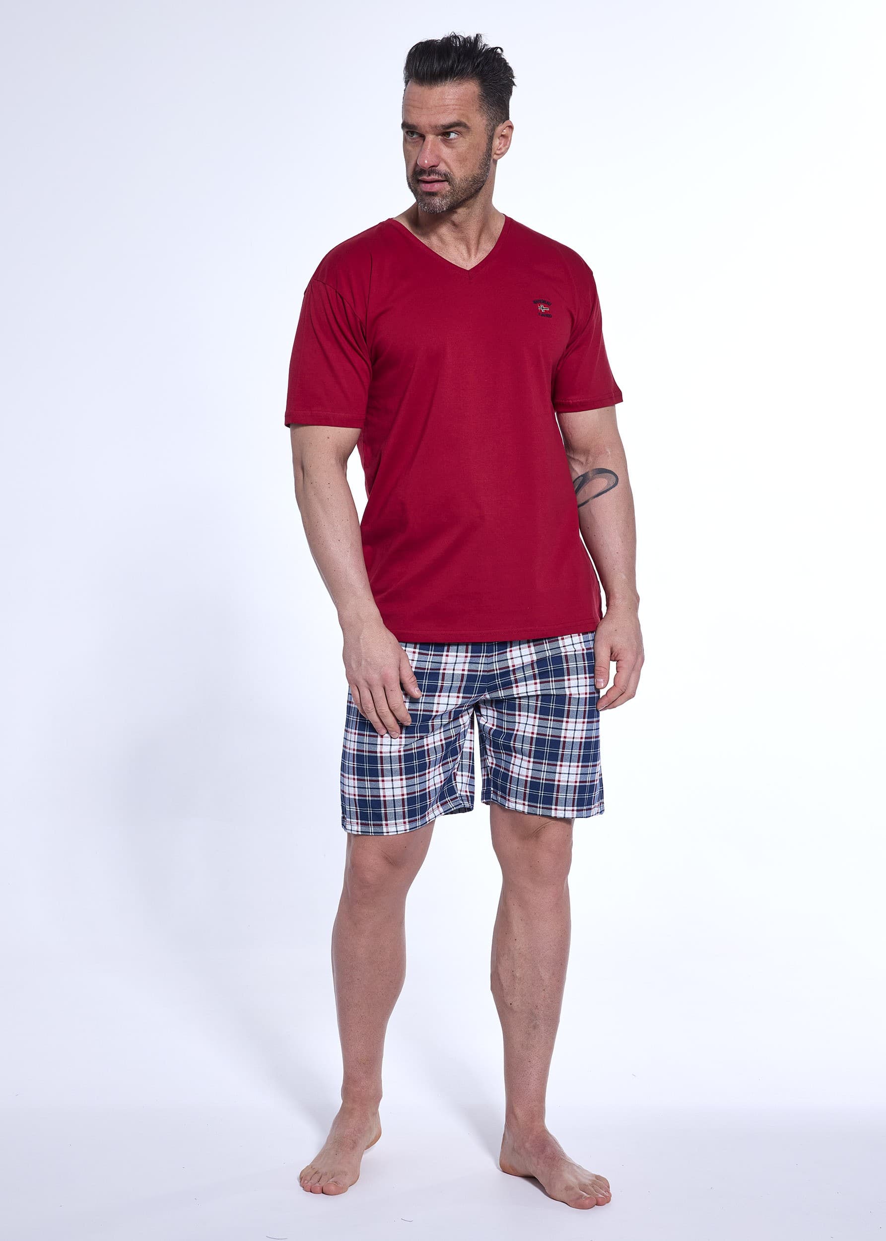 PIŻAMA MĘSKA 326/180 NORWAY KR