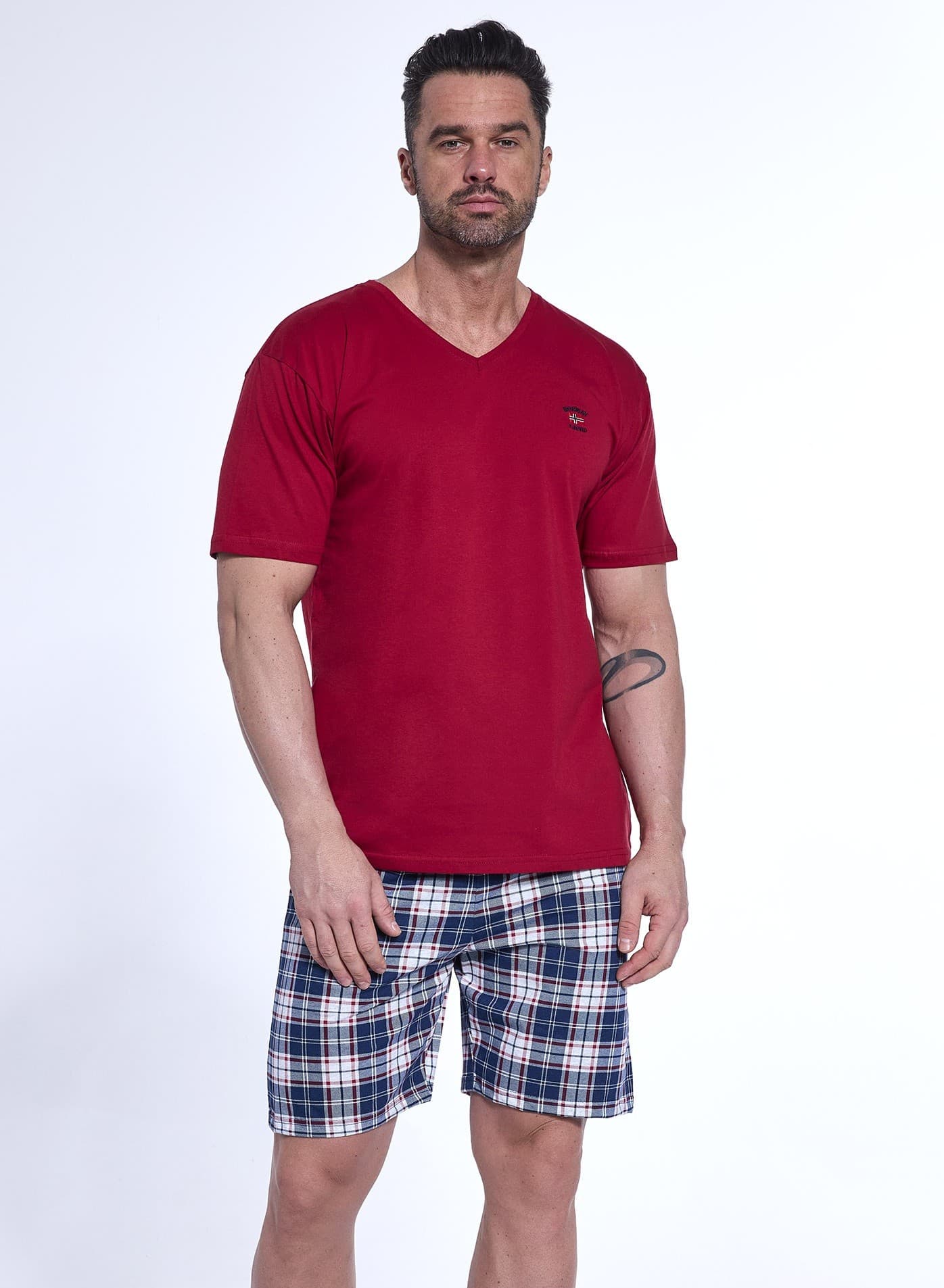 PIŻAMA MĘSKA 326/180 NORWAY KR