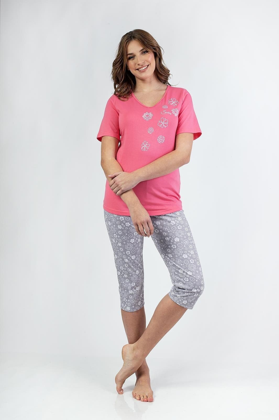 PIŻAMA DAMSKA 696 KR R.2XL