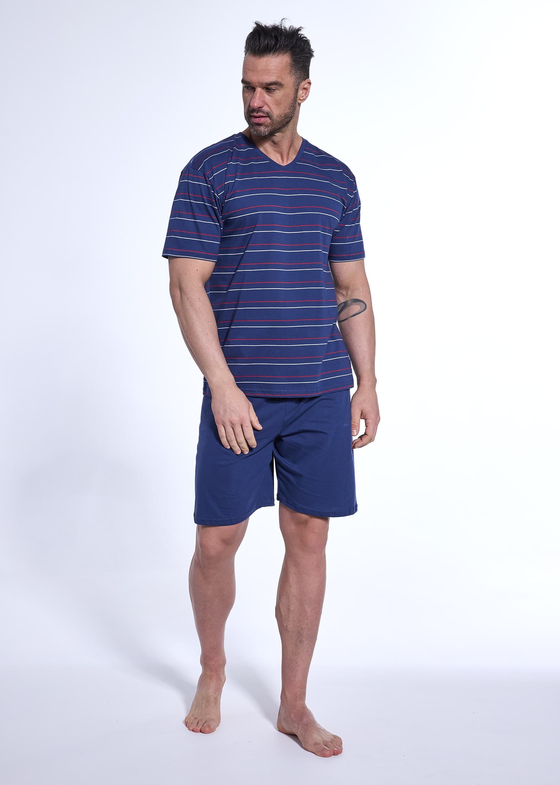 PIŻAMA MĘSKA VORIOUS 330/48 KR