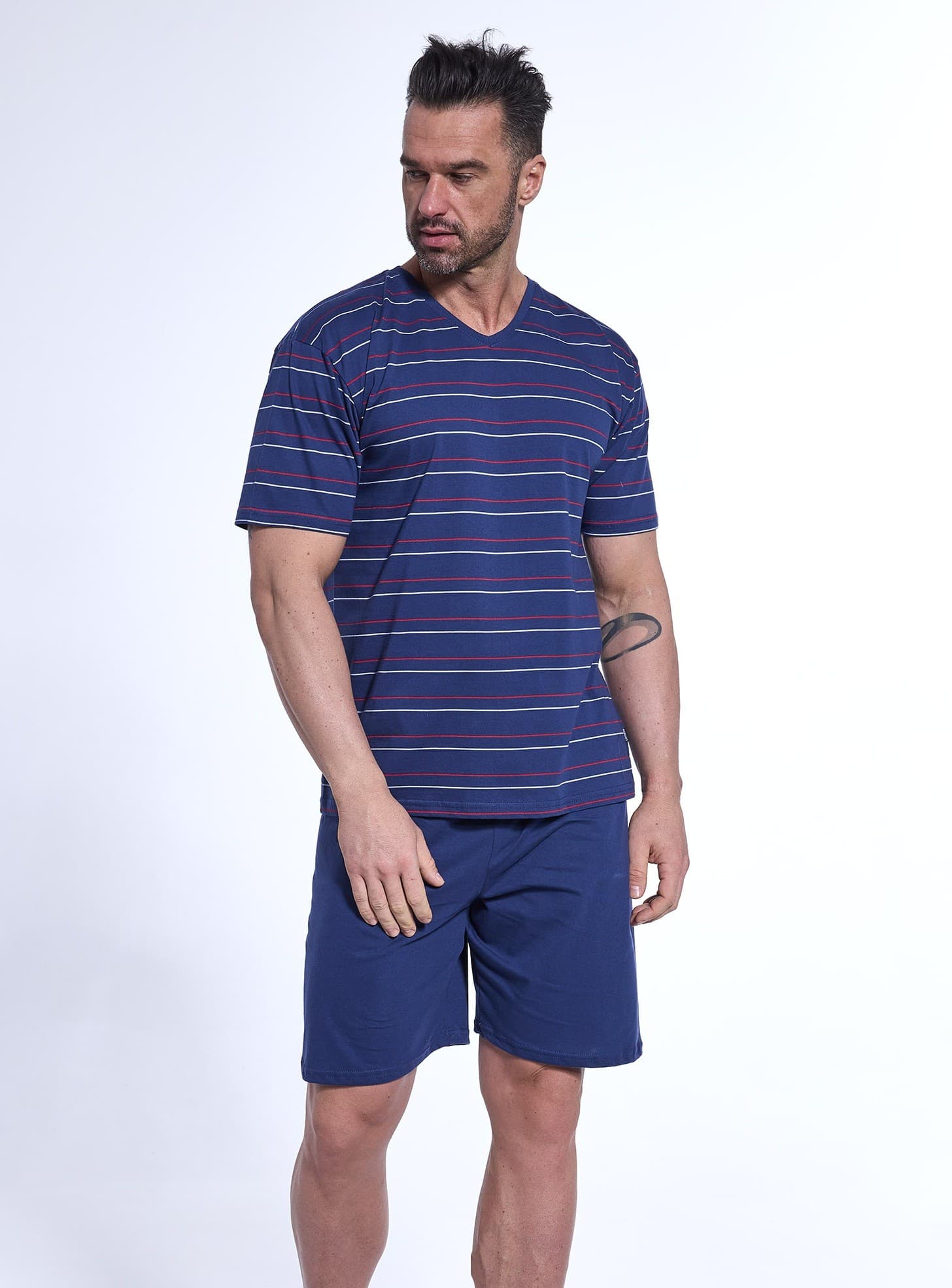 PIŻAMA MĘSKA VORIOUS 330/48 KR