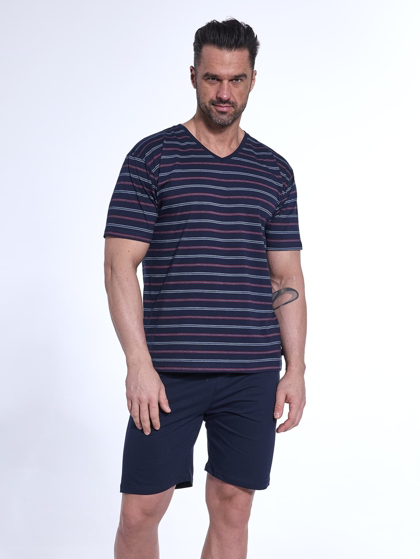 PIŻAMA MĘSKA VORIOUS 330/49 KR