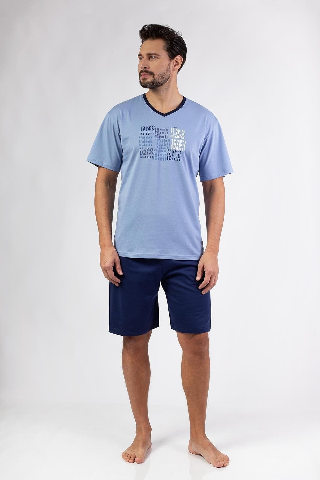 PIŻAMA MĘSKA 480 KR R.2XL-3XL