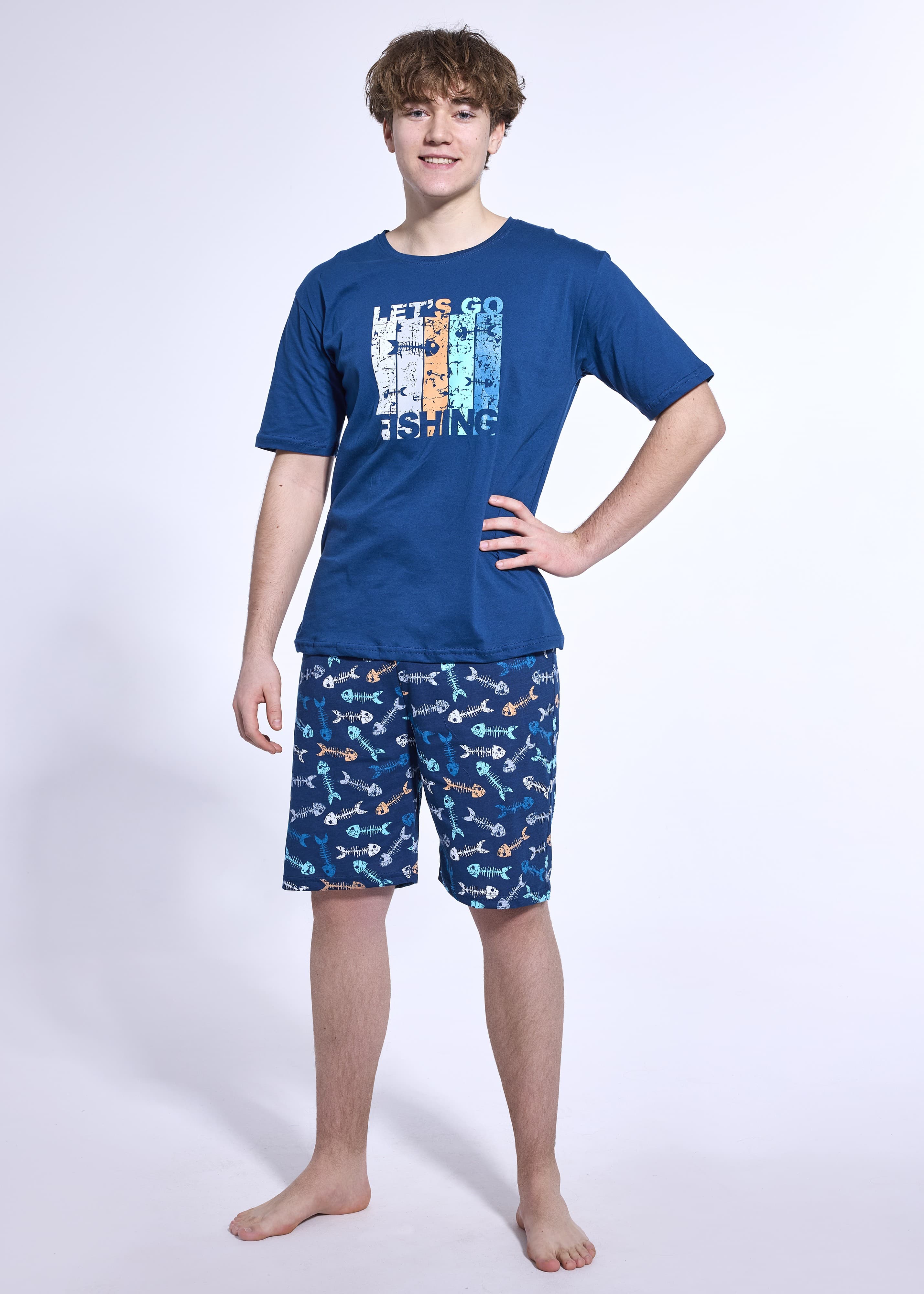PIŻAMA FUN&amp;YOUNG BOY 551/50 FISH KR