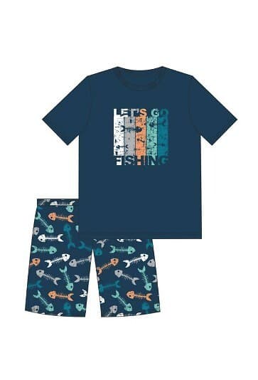 PIŻAMA FUN&amp;YOUNG BOY 551/50 FISH KR