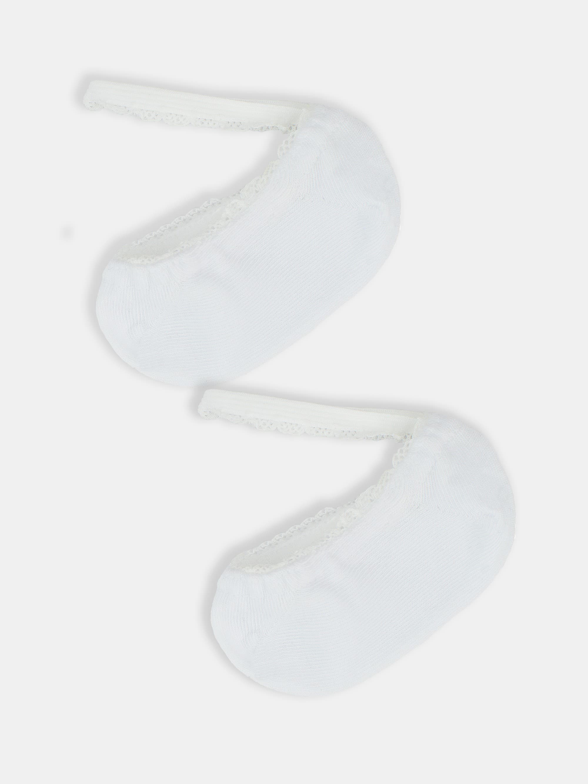 SKARPETY NIEMOWLĘCE Z KORONKĄ SB067