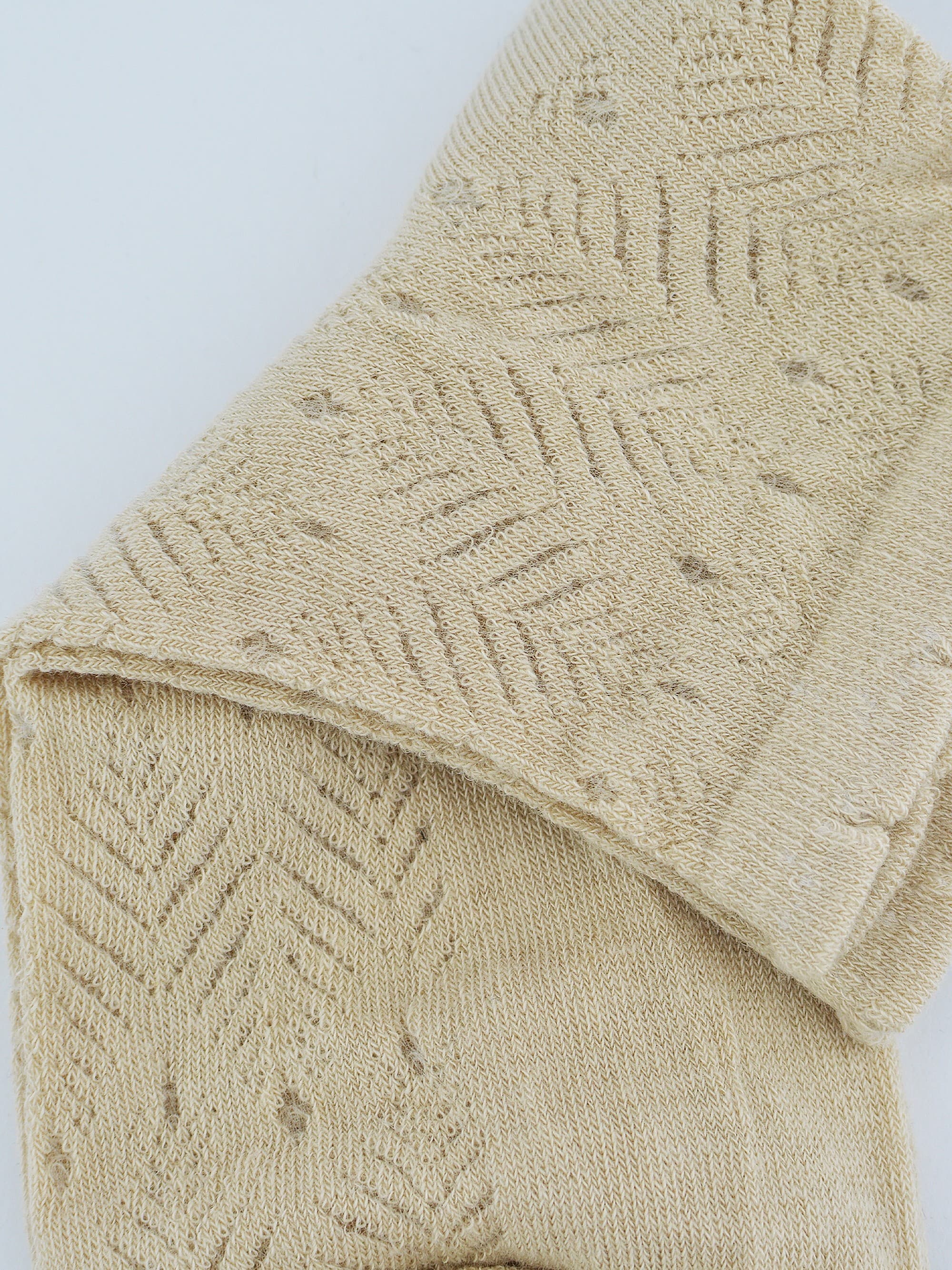 SKARPETY ŻAKARDOWE LIŚĆ SB118