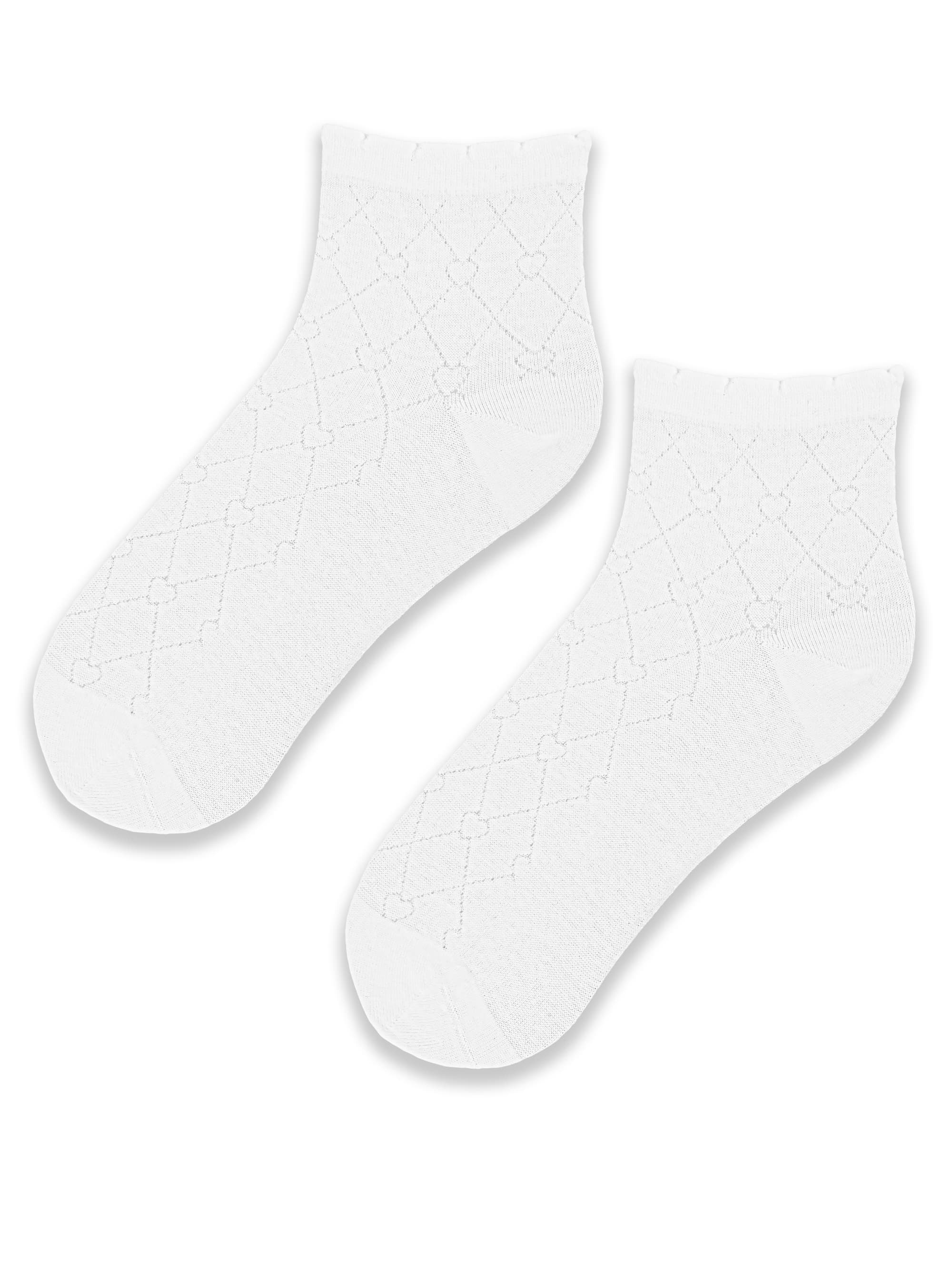 SKARPETY ŻAKARDOWE SERCE SB119