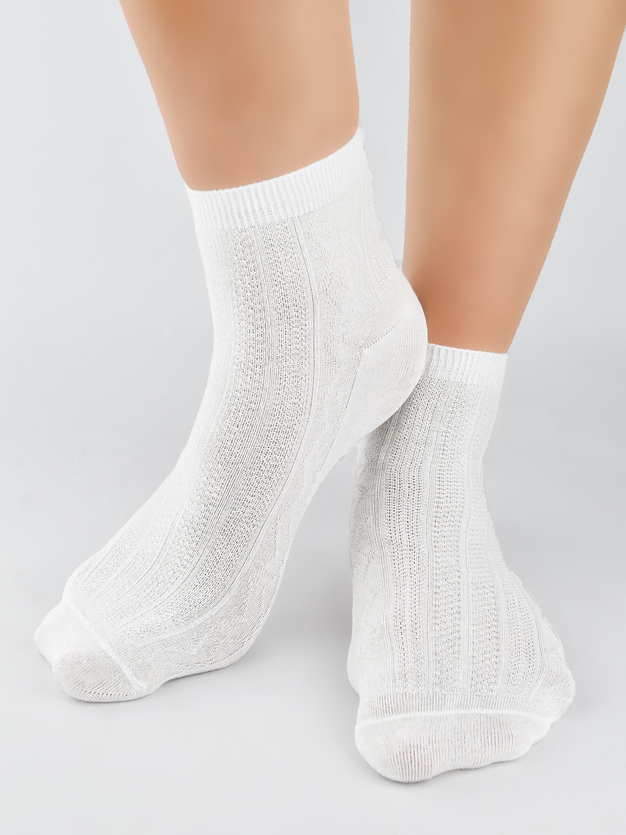 SKARPETY DAMSKIE Z JEDWABIEM FALA SB125