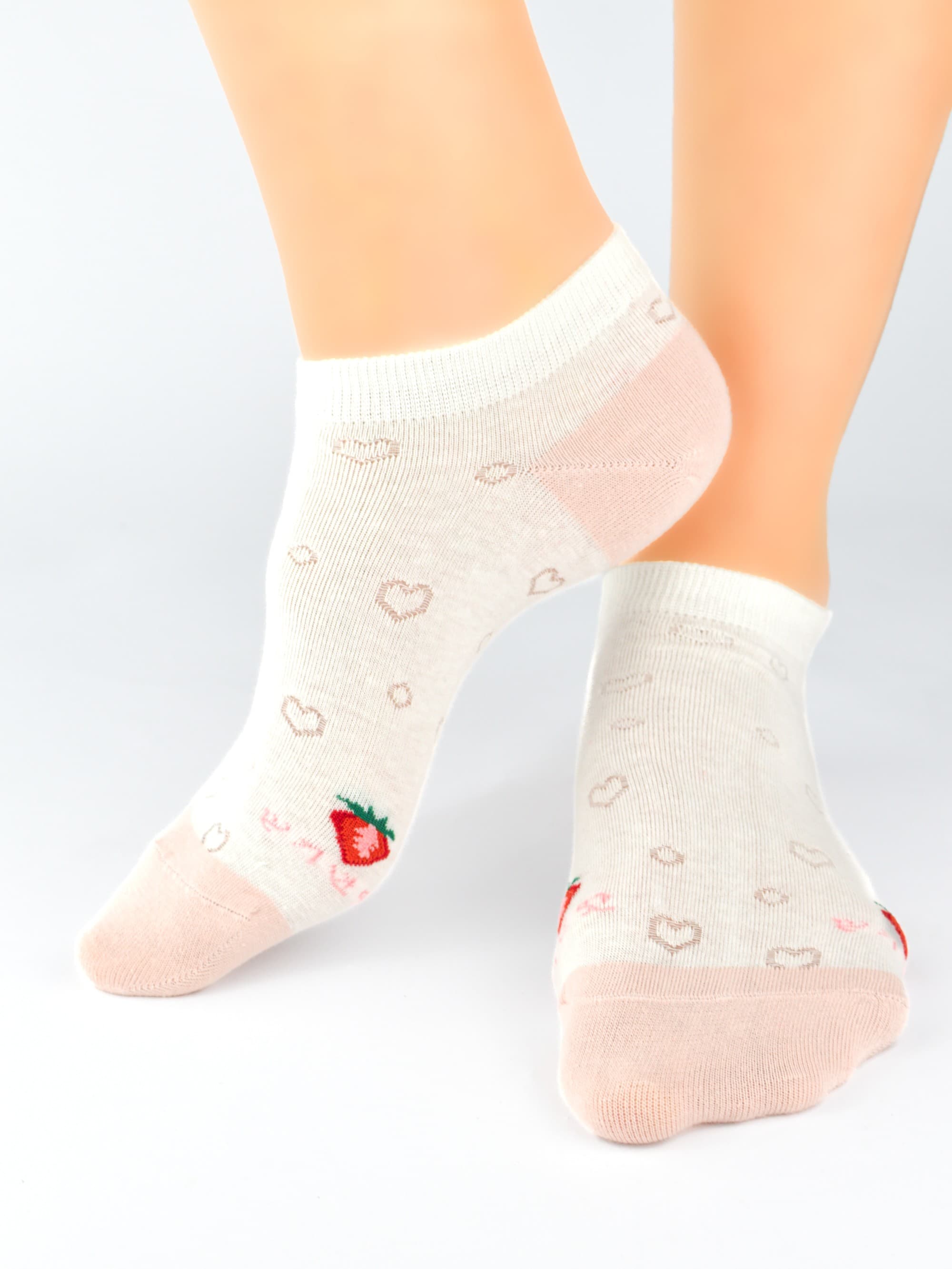 STOPKI DAMSKIE BAWEŁNIANE ST030