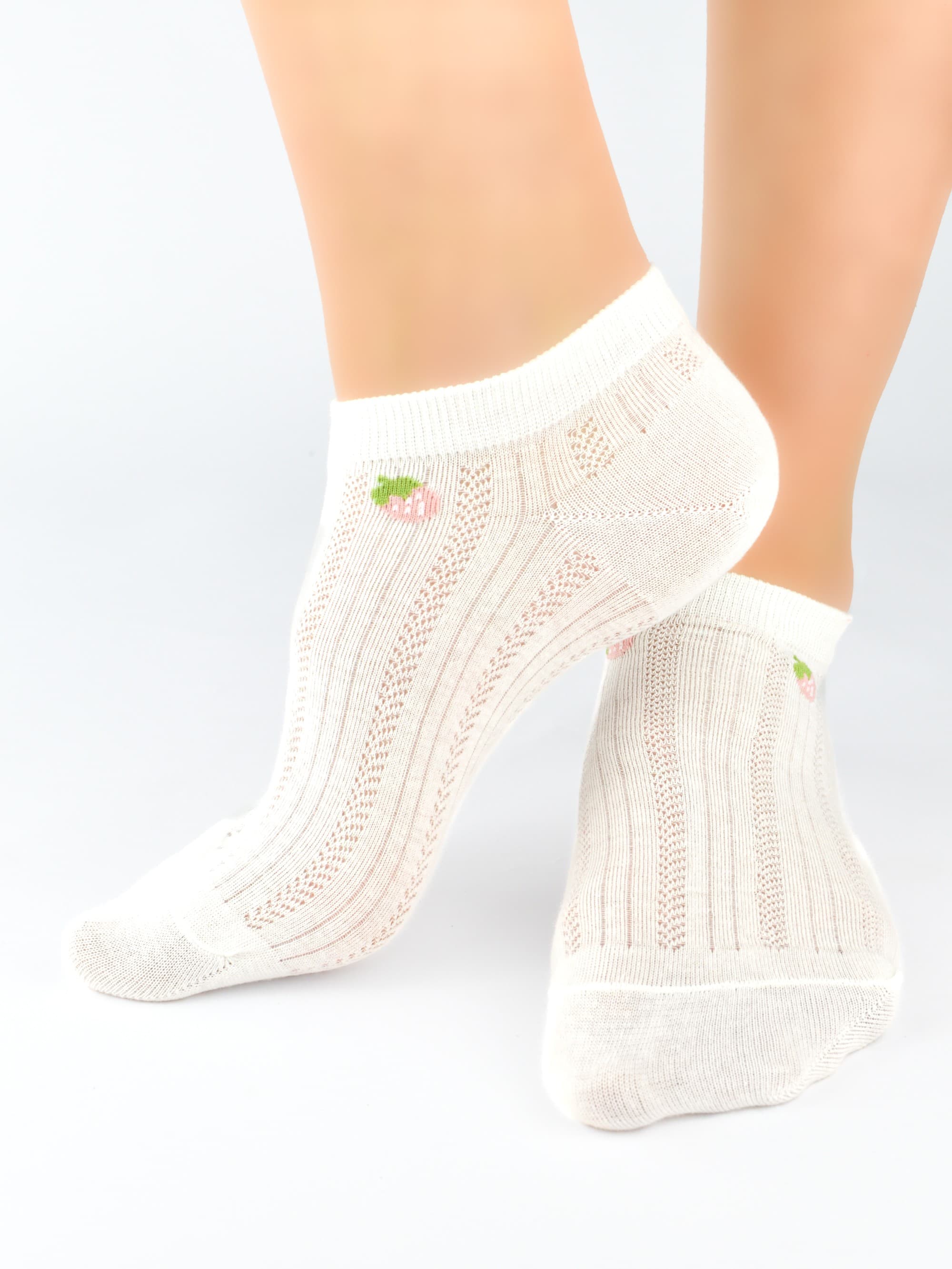 STOPKI DAMSKIE BAWEŁNIANE ST030