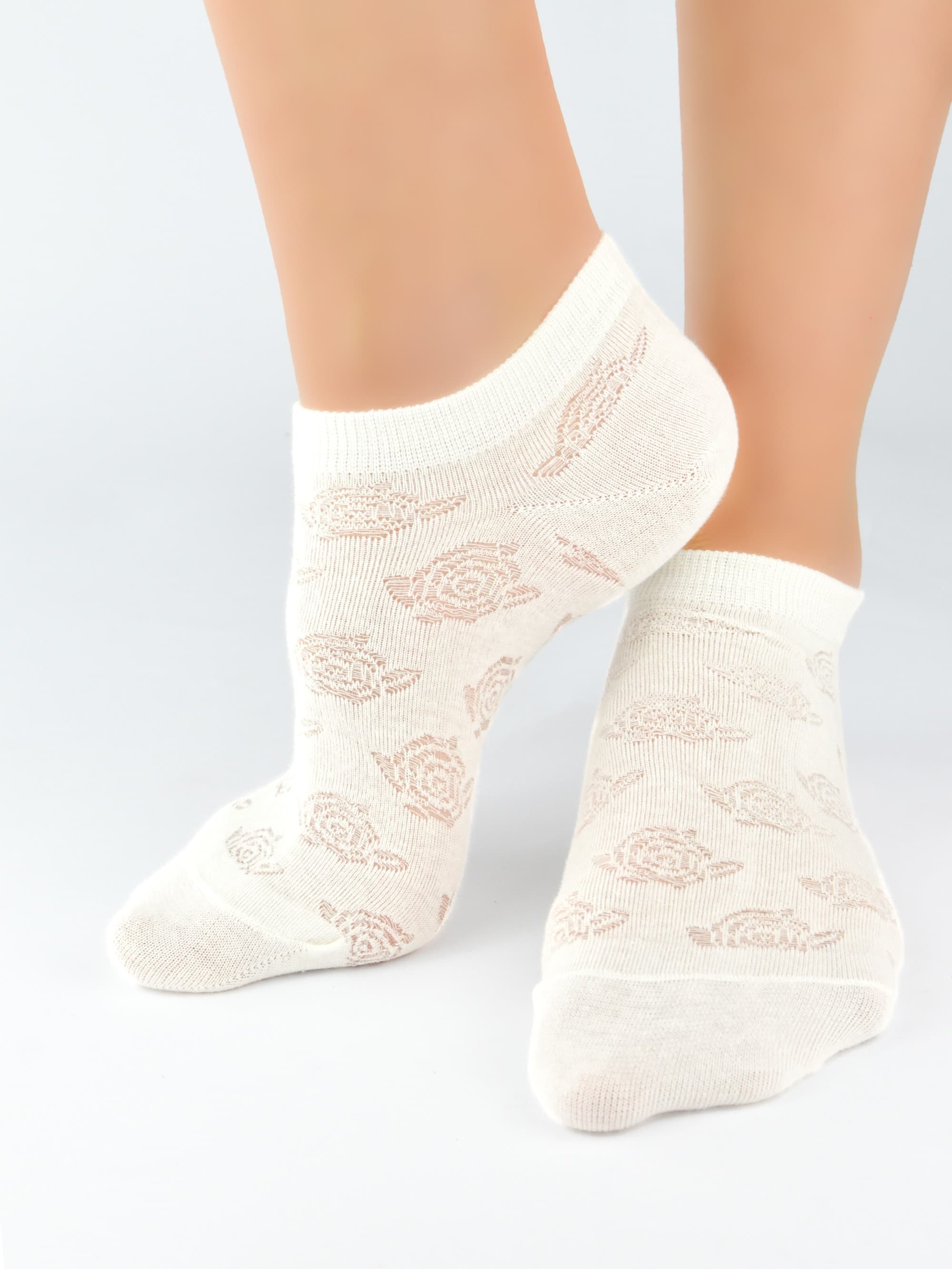 STOPKI DAMSKIE BAWEŁNIANE ST030