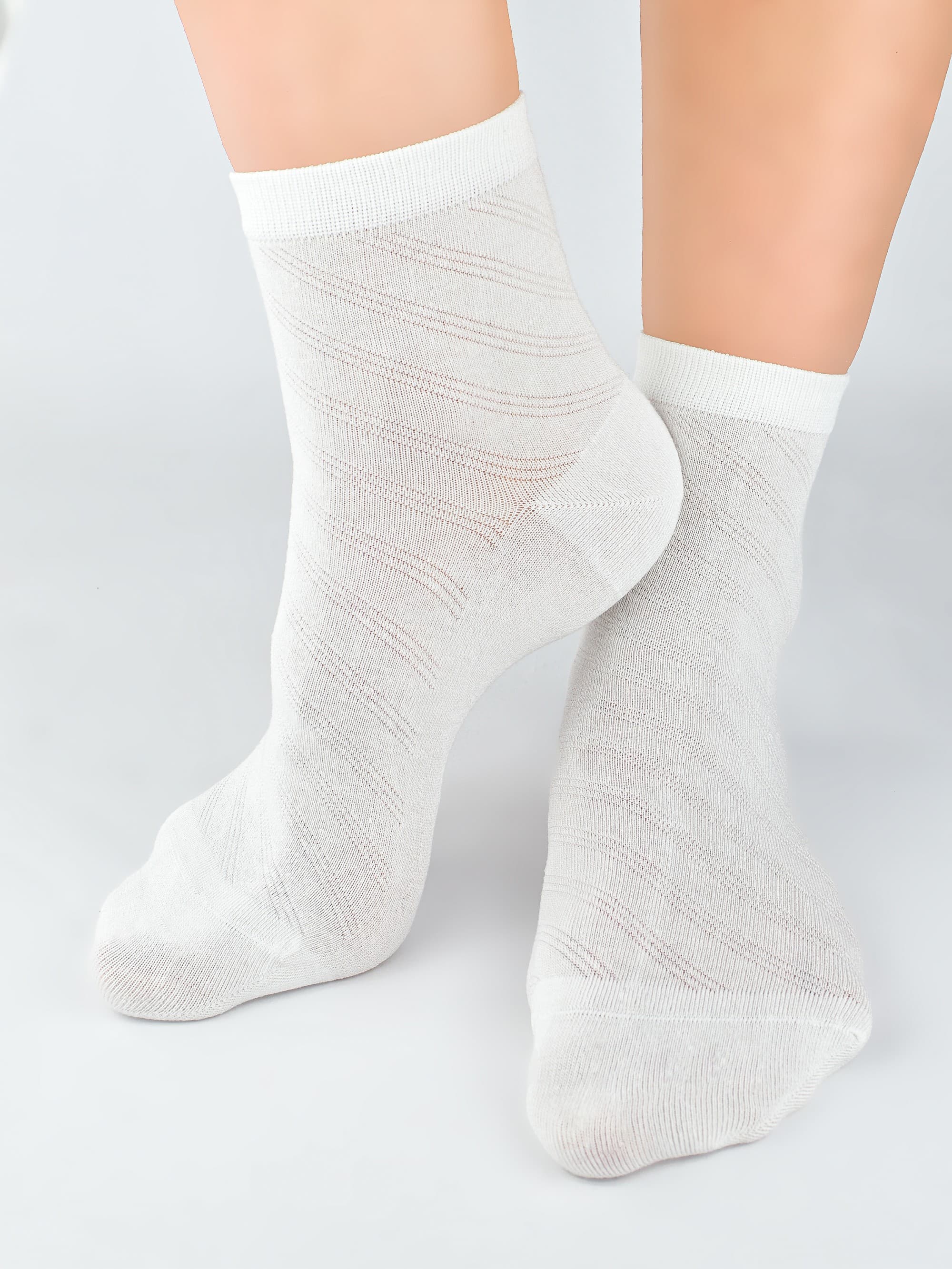 SKARPETY DAMSKIE Z JEDWABIEM PASKI SB128