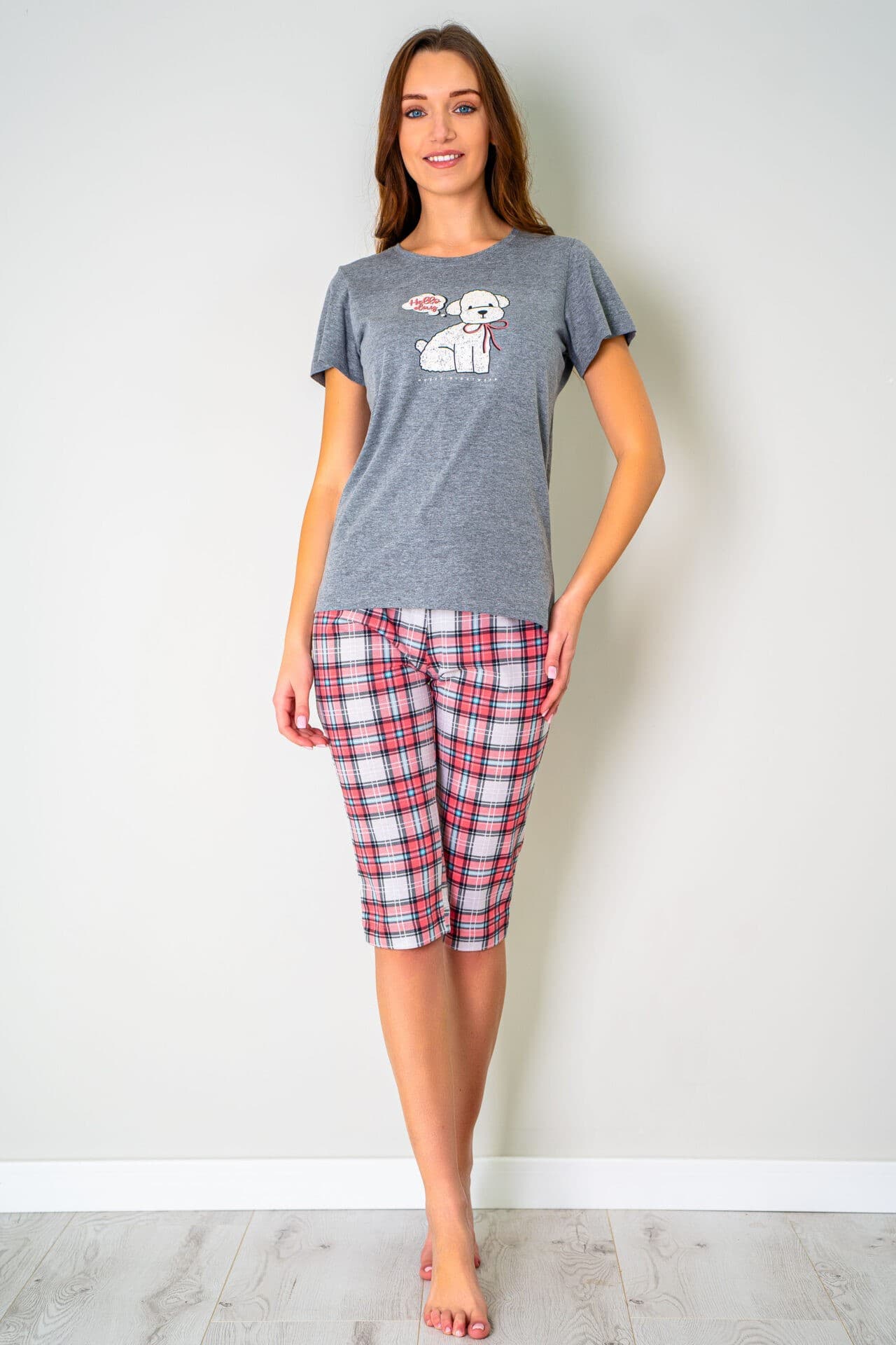 PIŻAMA DAMSKA SZCZENIACZEK KR