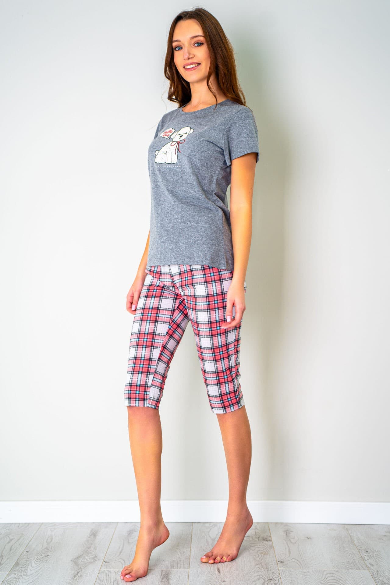 PIŻAMA DAMSKA SZCZENIACZEK KR