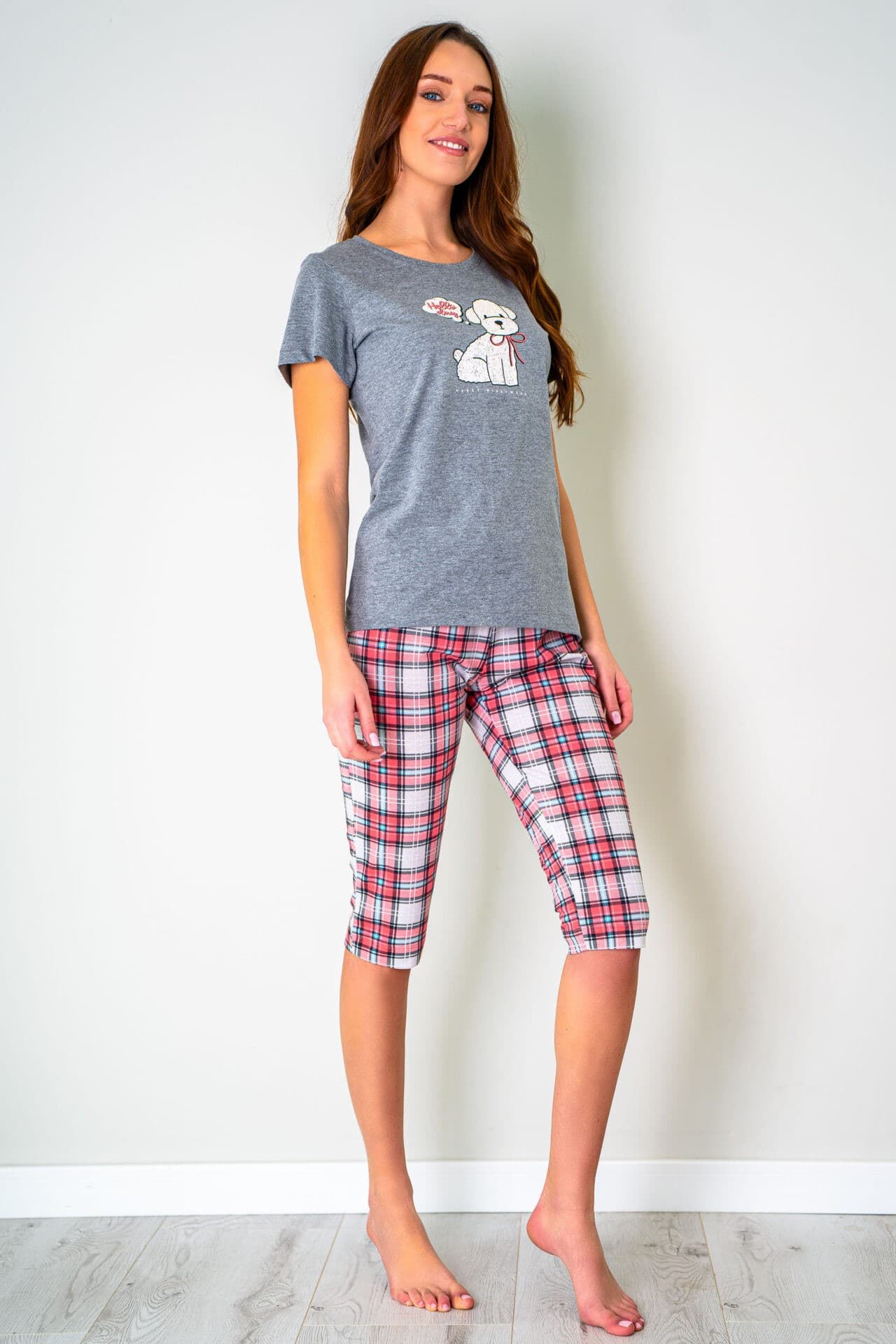 PIŻAMA DAMSKA SZCZENIACZEK KR