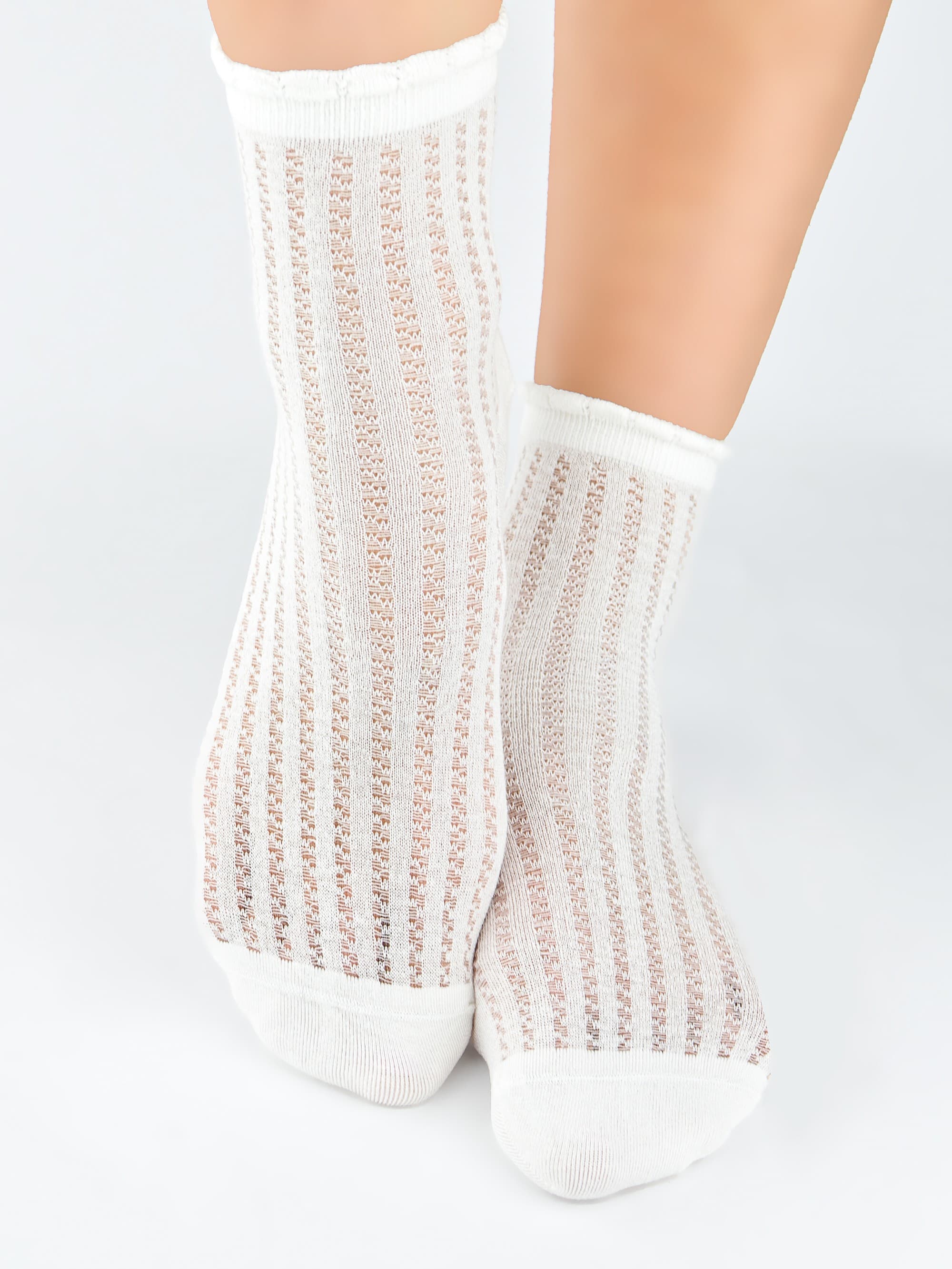 SKARPETY DAMSKIE Z JEDWABIEM JODEŁKA SB126