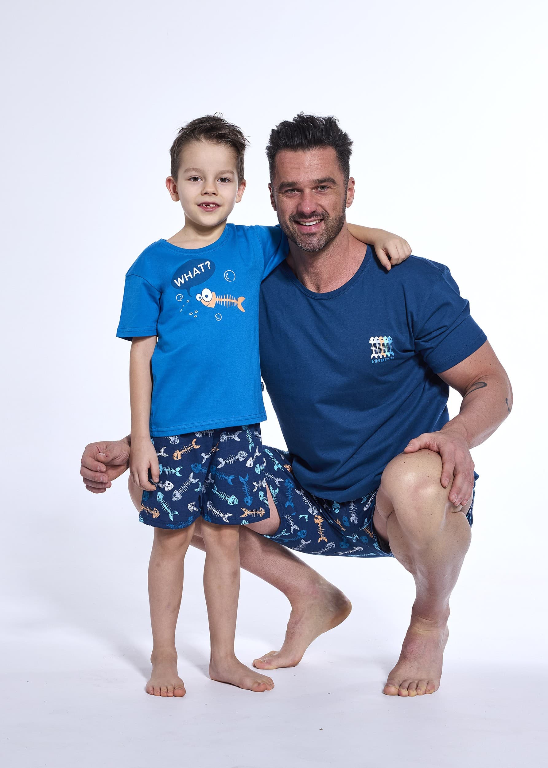 PIŻAMA BOY KIDS 789/120 FISHING KR