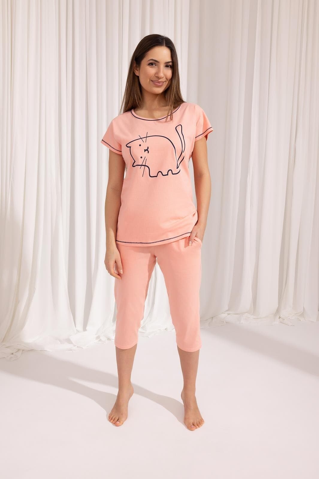 PIŻAMA DAMSKA 686 KR R.2XL-3XL