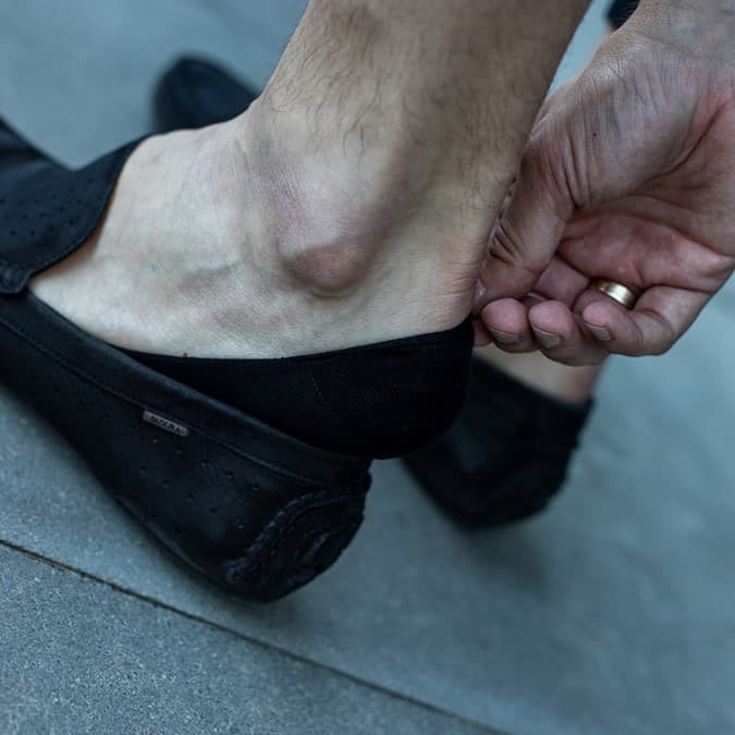 MOKASYNKA MĘSKA SILIKON