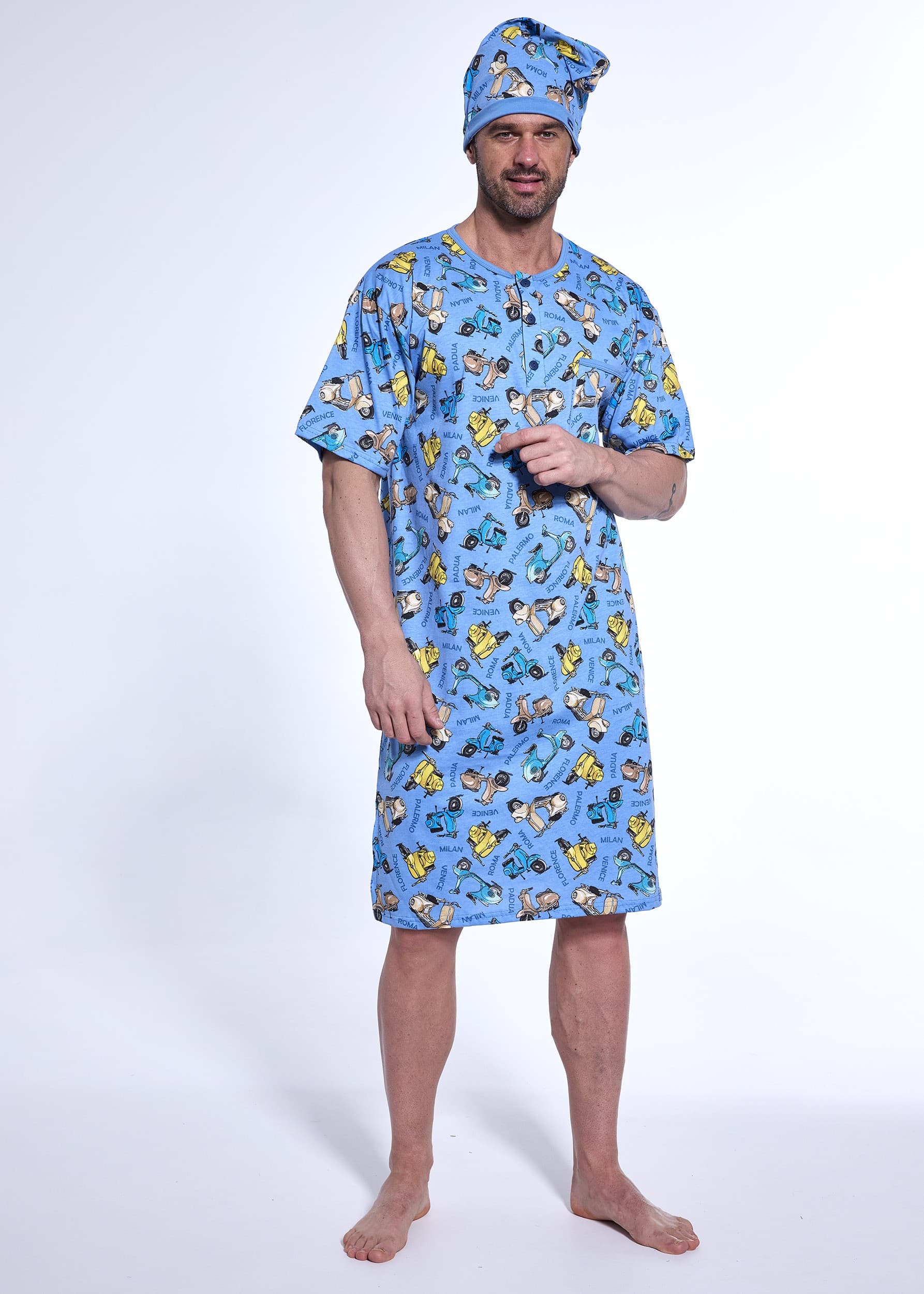 KOSZULA NOCNA MĘSKA 109/32 KR