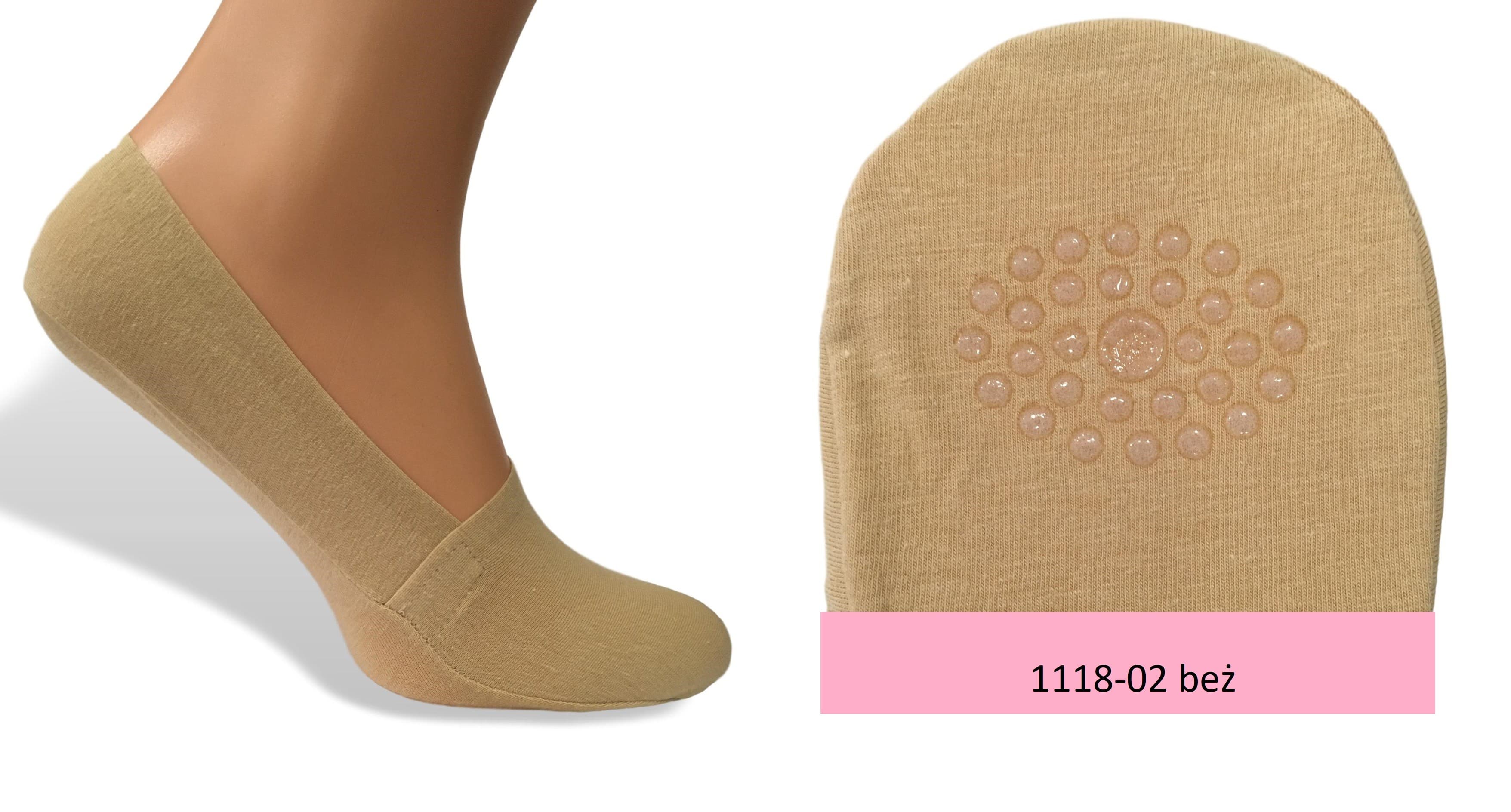 MOKASYNY LASEROWE BAWEŁNA ABS 1118