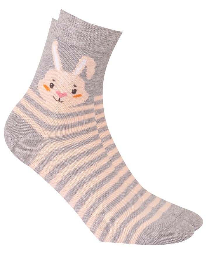 SKARPETKI WZOROWANE 6-11 LAT