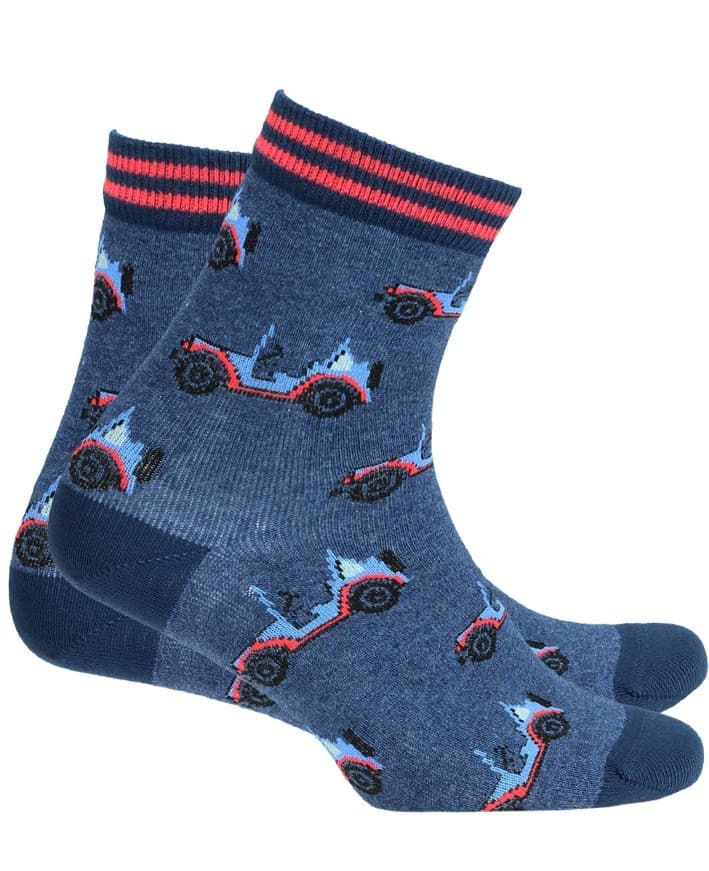 SKARPETKI WZOROWANE 6-11 LAT