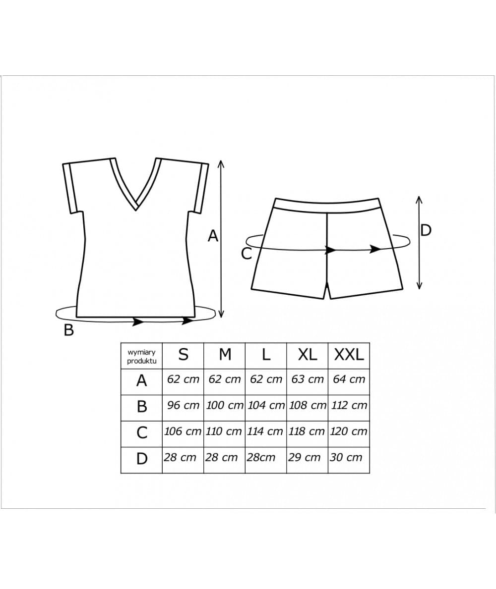 PIŻAMA ROSALIA SHORT