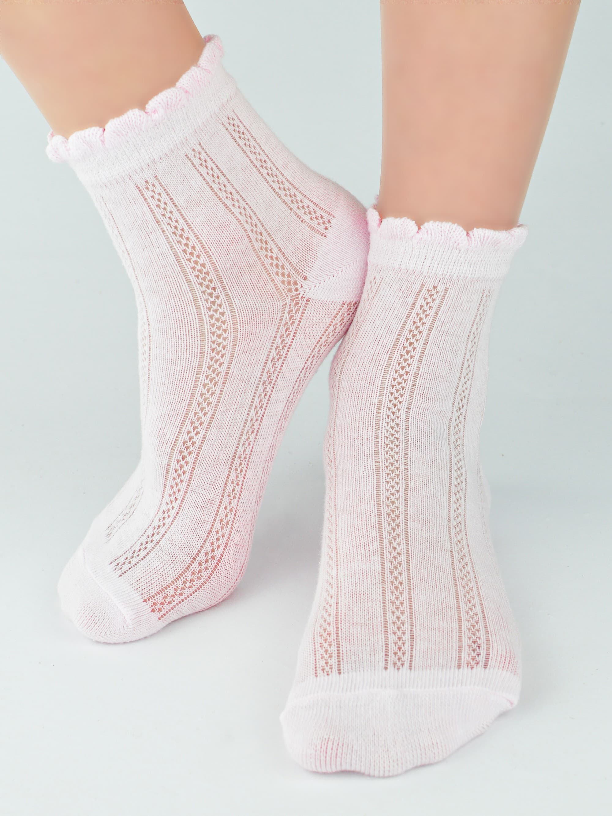 SKARPETY NIEMOWLĘCE ŻAKARDOWE SB116