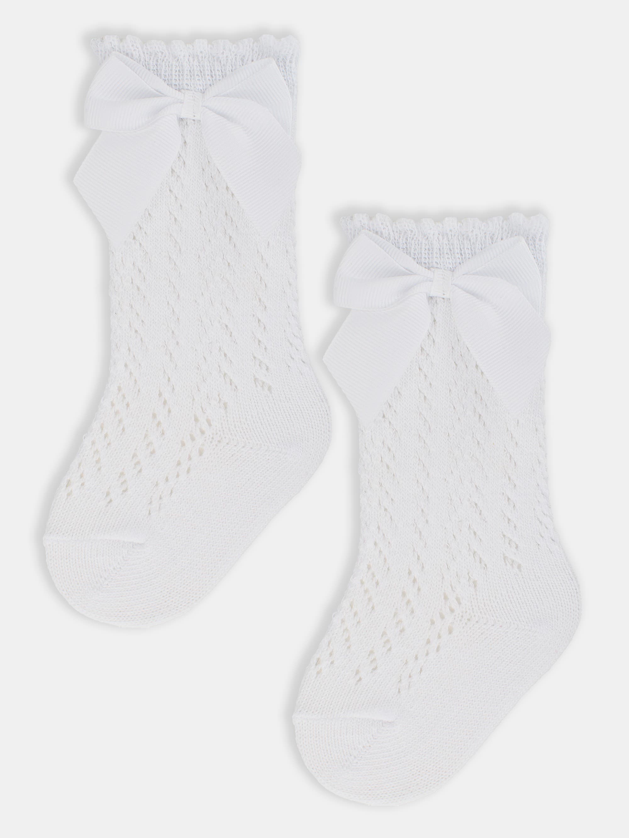 PODKOLANÓWKI DZIECIĘCE Z KOKARDKĄ SB113