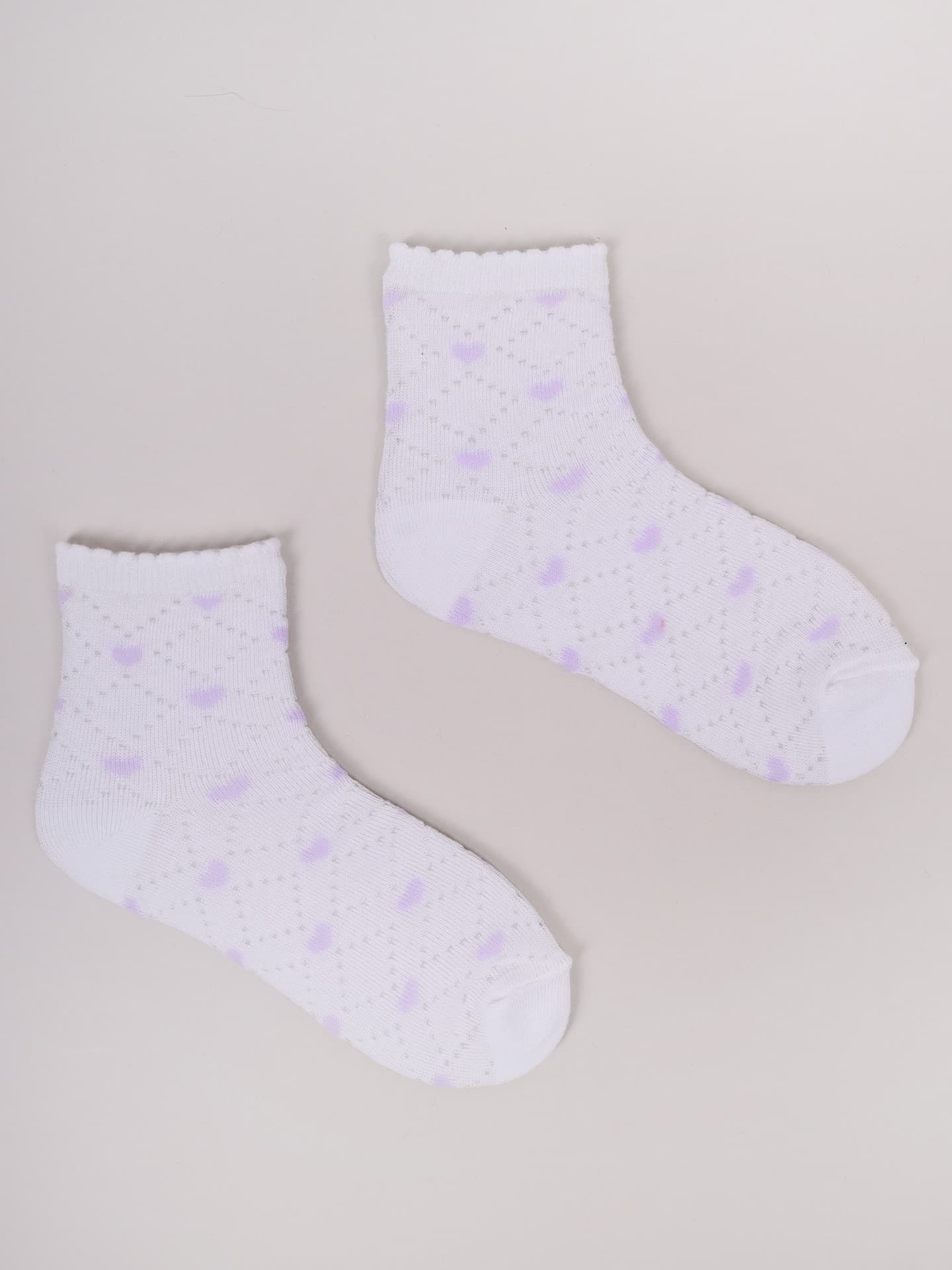 SKARPETY DZIEWCZĘCE AŻUROWE SKL-014