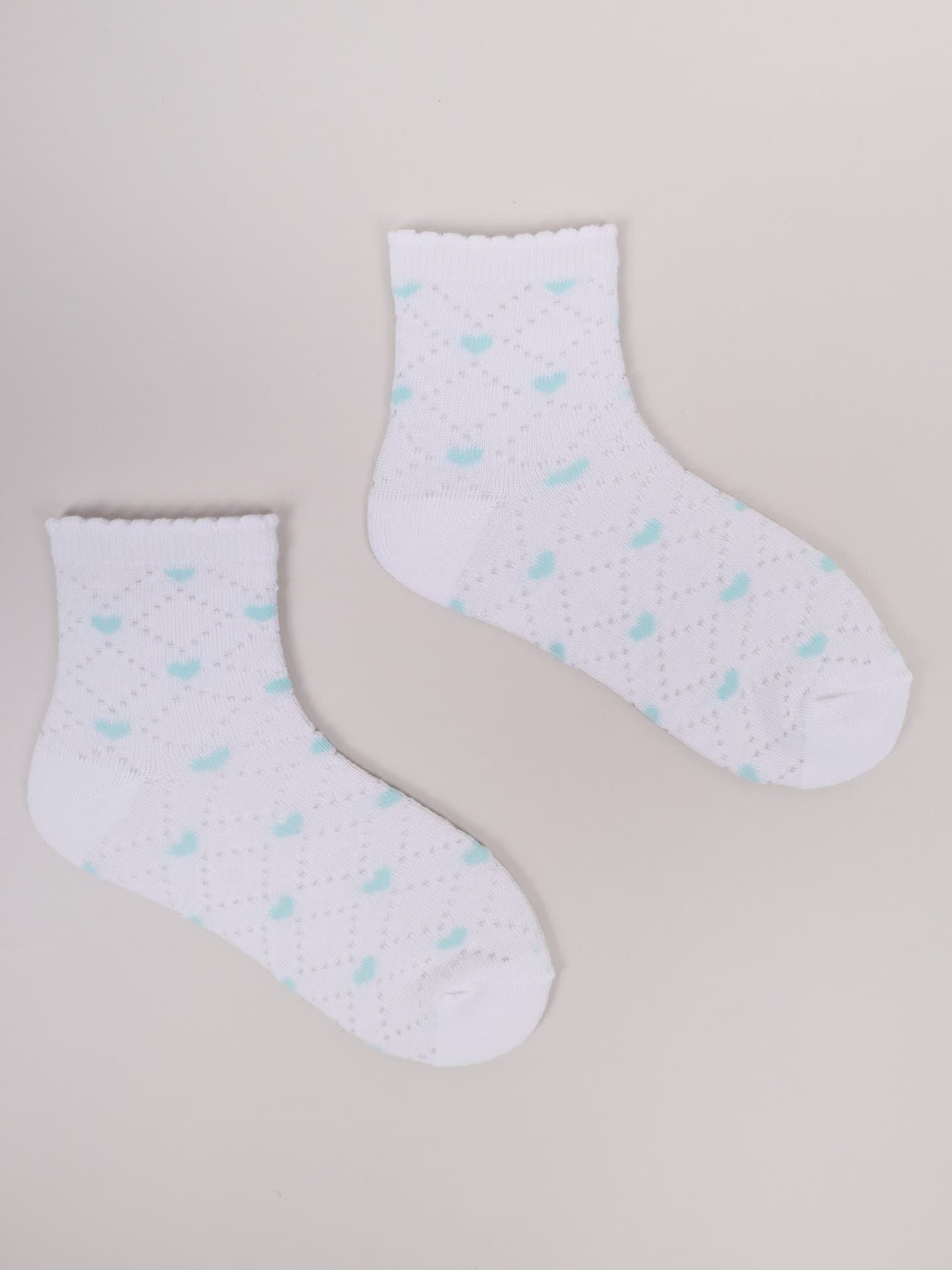 SKARPETY DZIEWCZĘCE AŻUROWE SKL-014