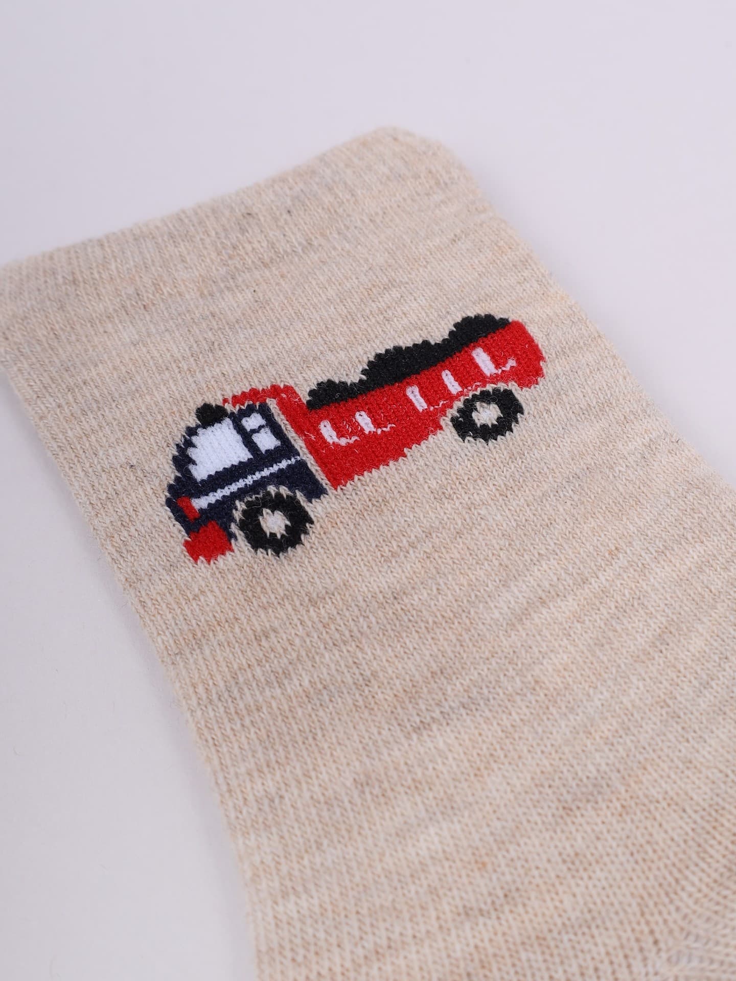 SKARPETY WZORZYSTE Z SILIKONEM SKA-0187