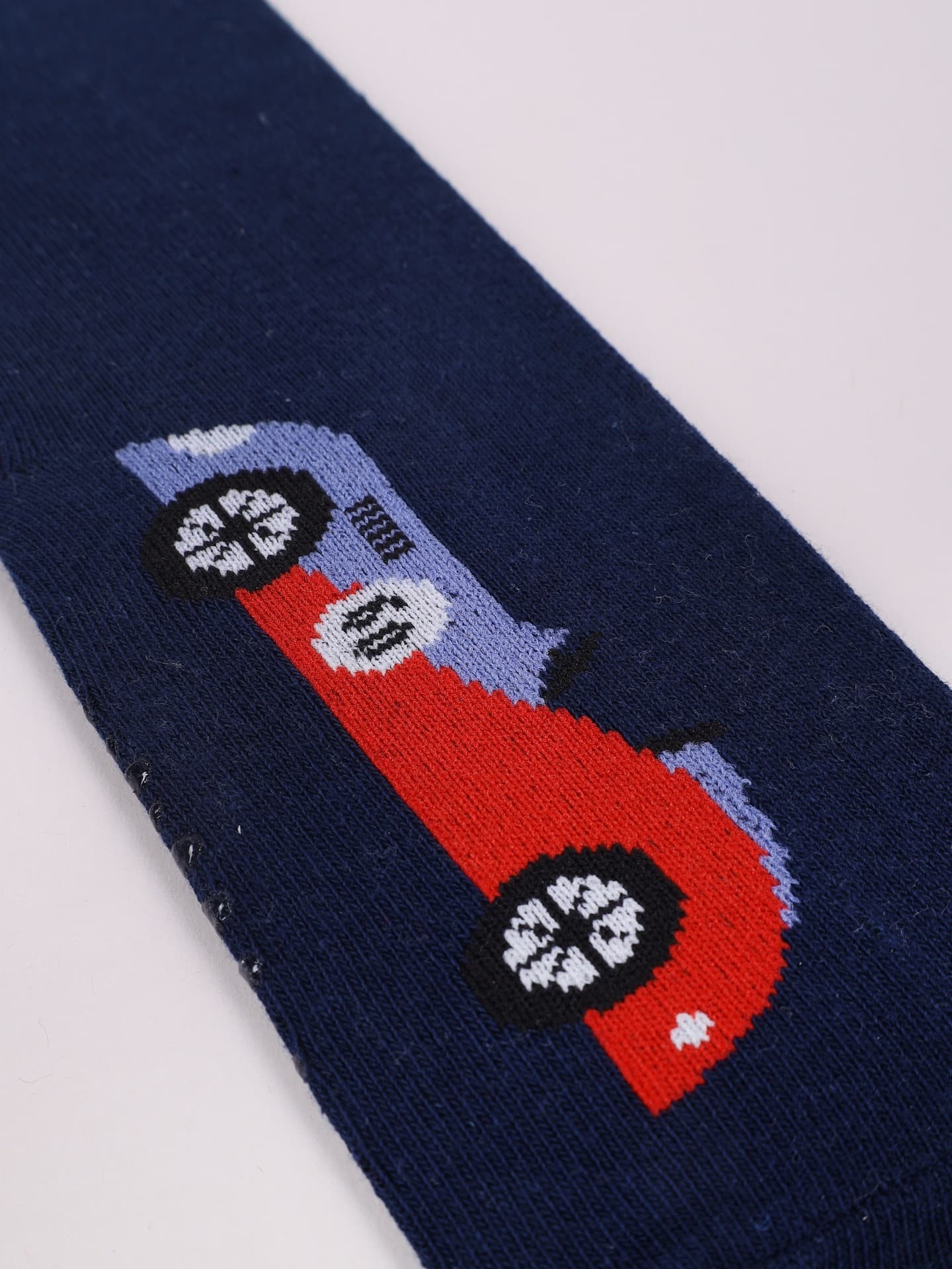 SKARPETY WZORZYSTE Z SILIKONEM SKA-0187