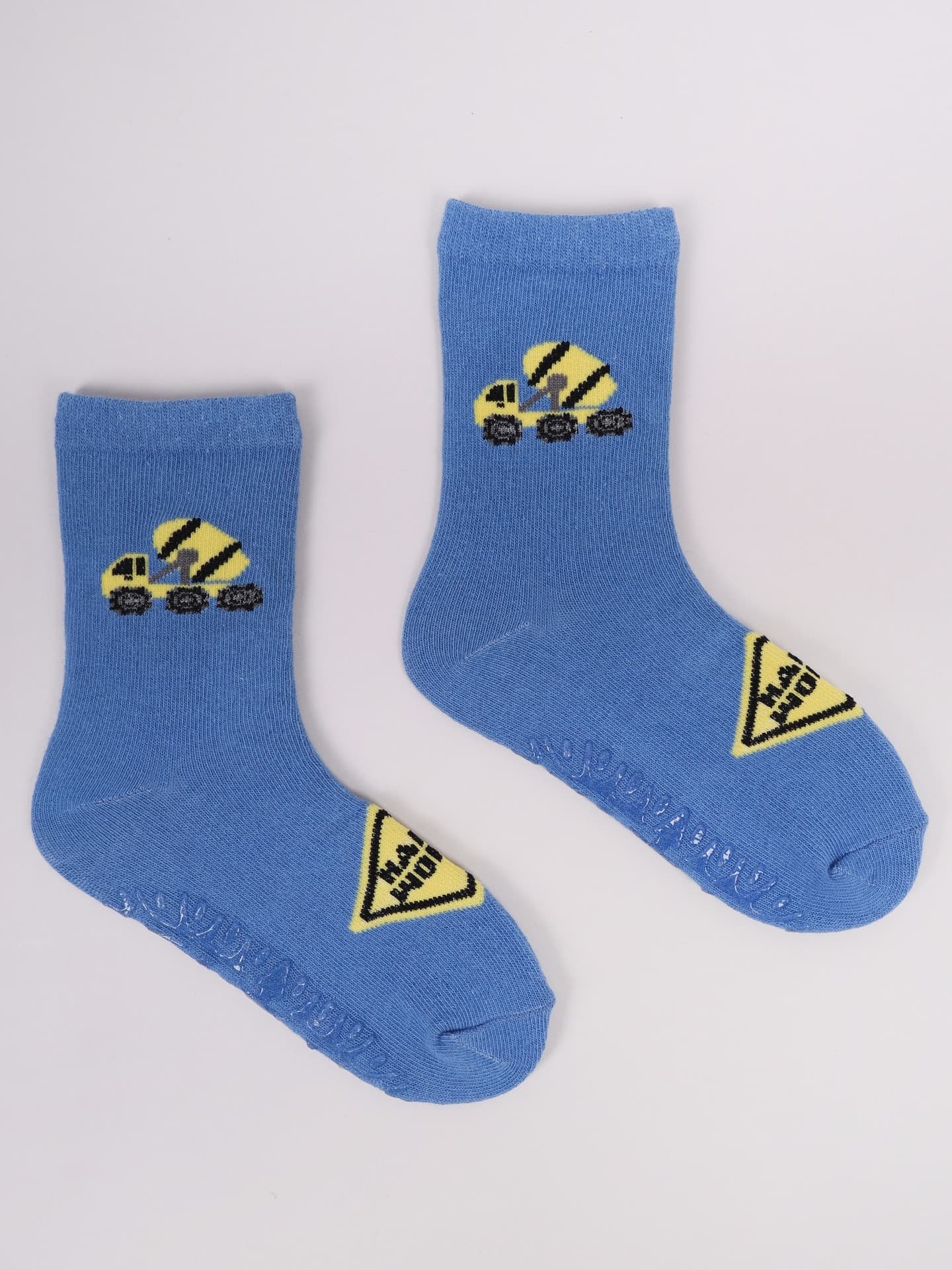 SKARPETY WZORZYSTE Z SILIKONEM SKA-0187