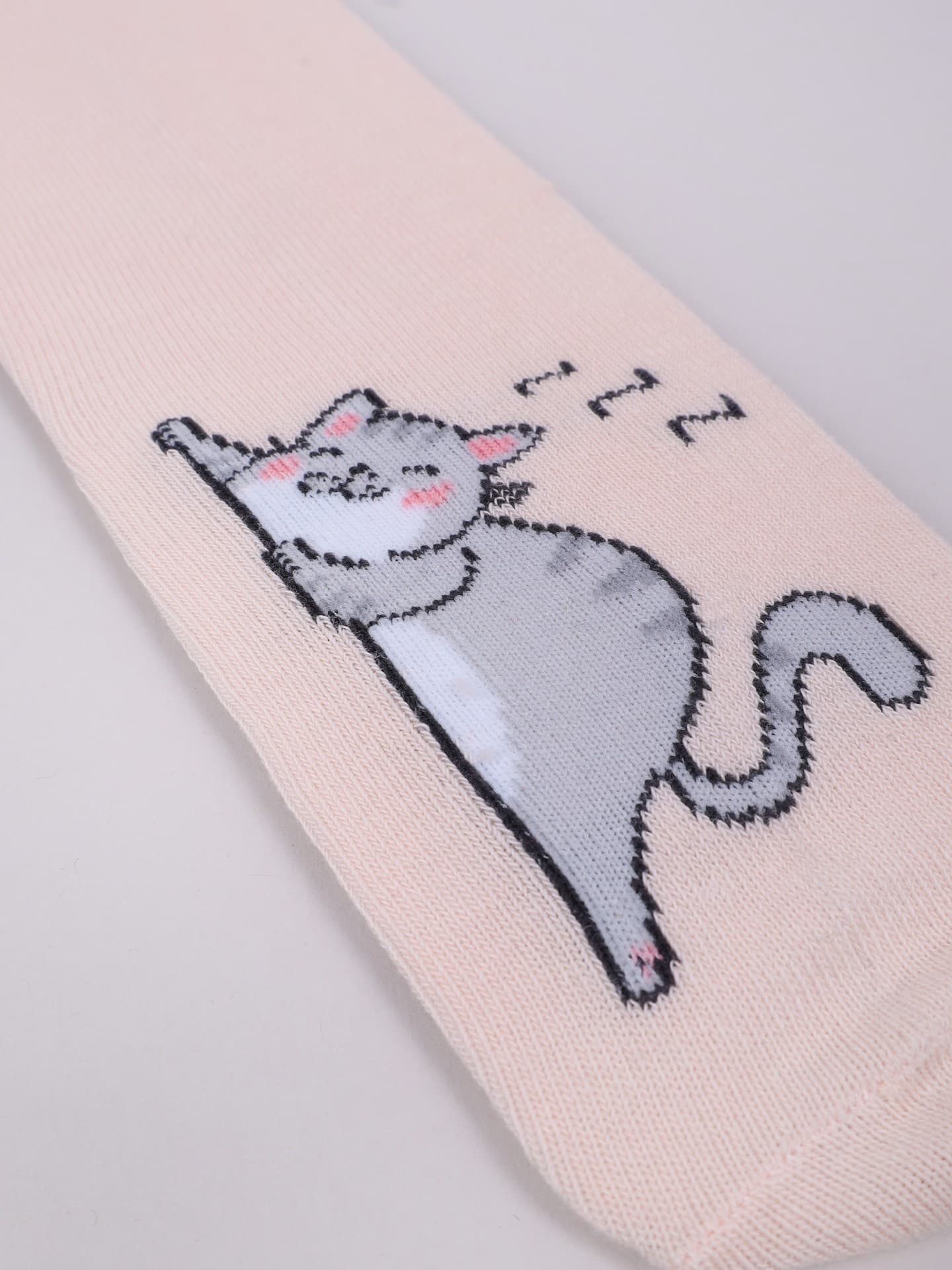 SKARPETY WZORZYSTE Z SILIKONEM SKA-0187