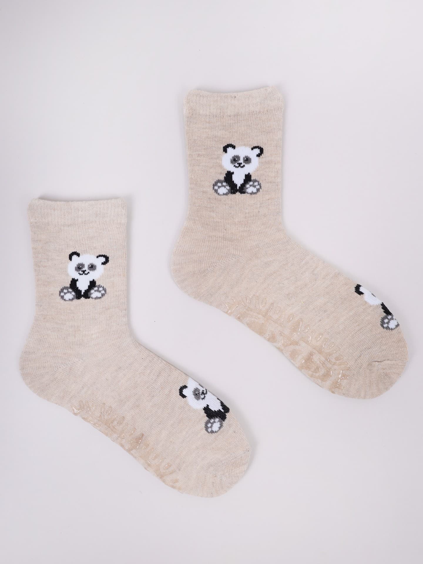 SKARPETY WZORZYSTE Z SILIKONEM SKA-0187