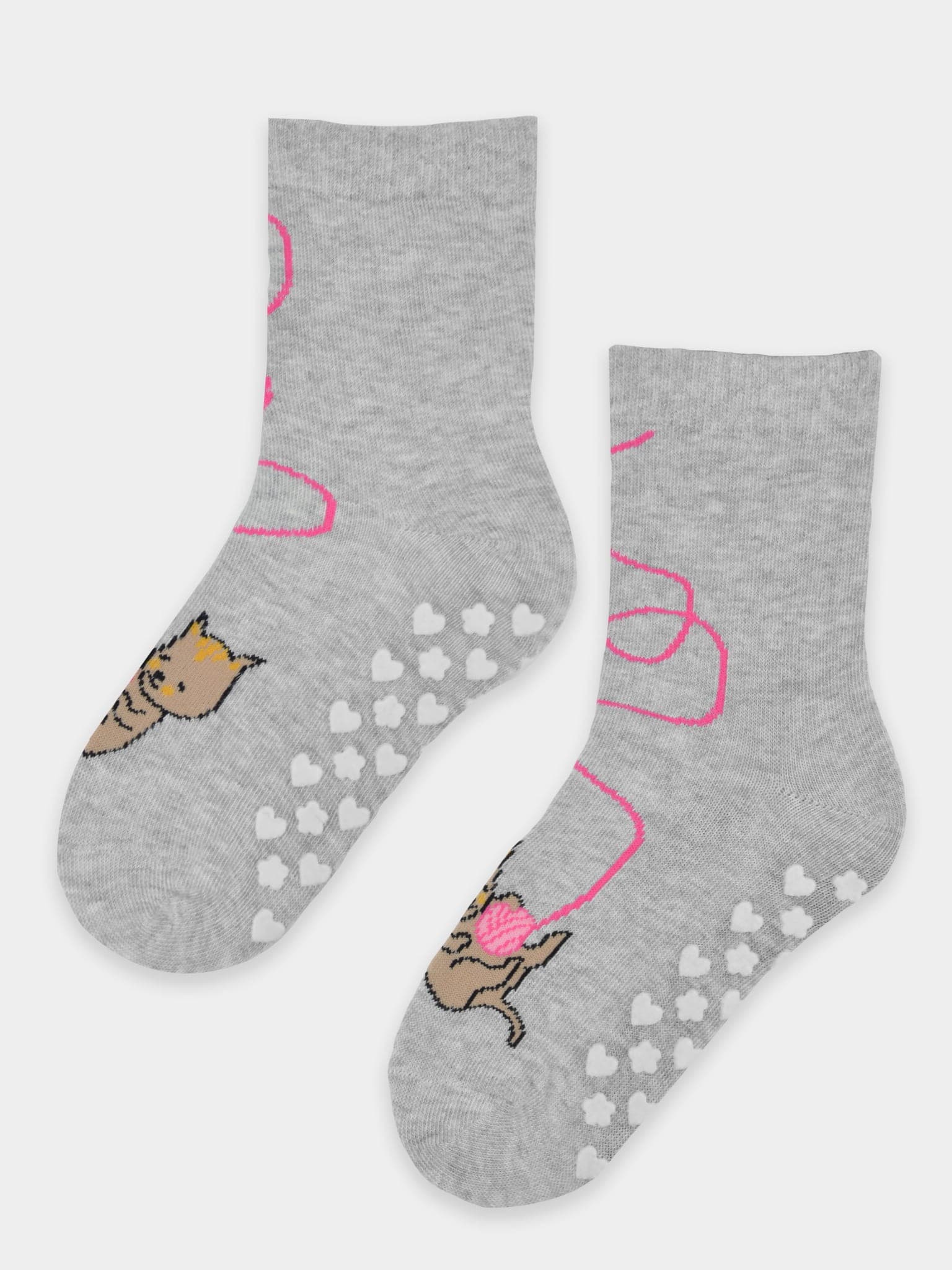 SKARPETY BAWEŁNIANE Z ABS SB007