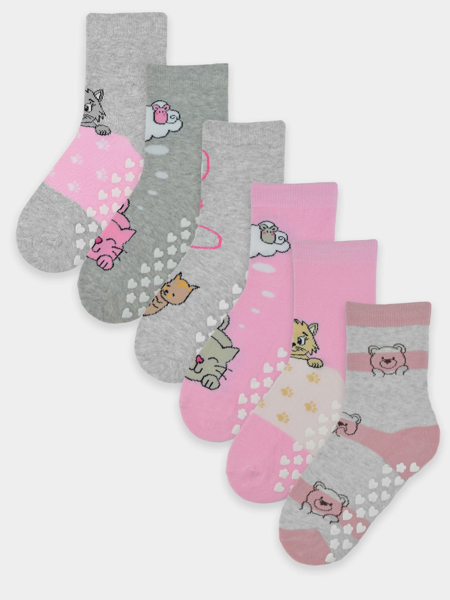 SKARPETY BAWEŁNIANE Z ABS SB007