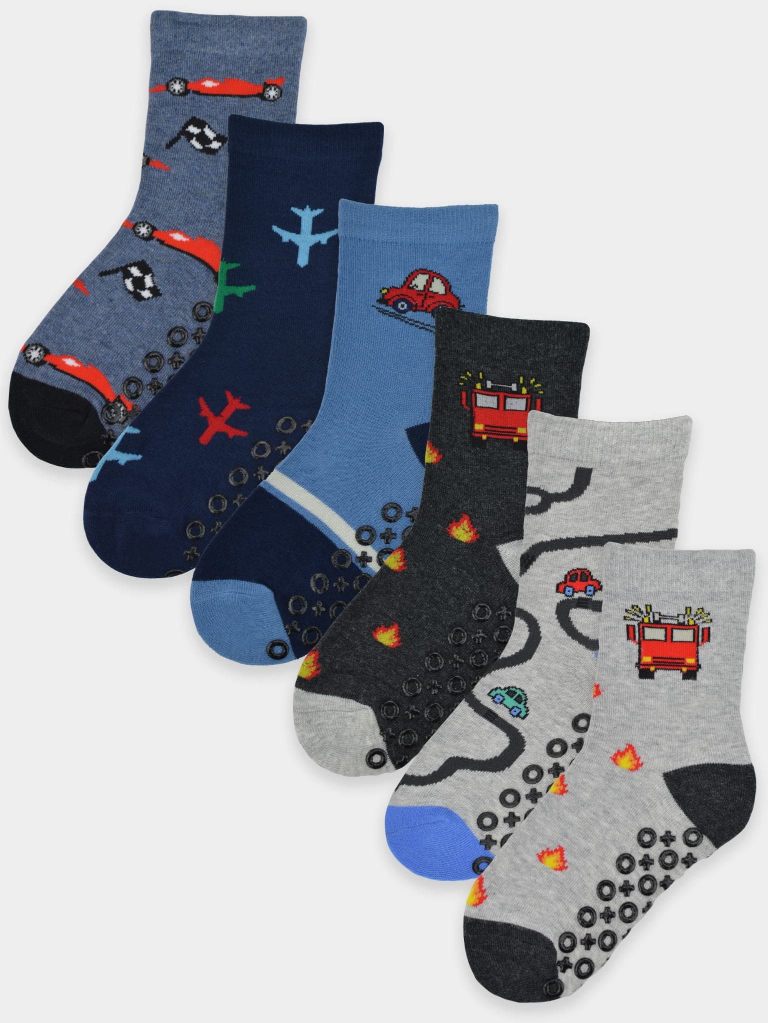 SKARPETY BAWEŁNIANE Z ABS SB007