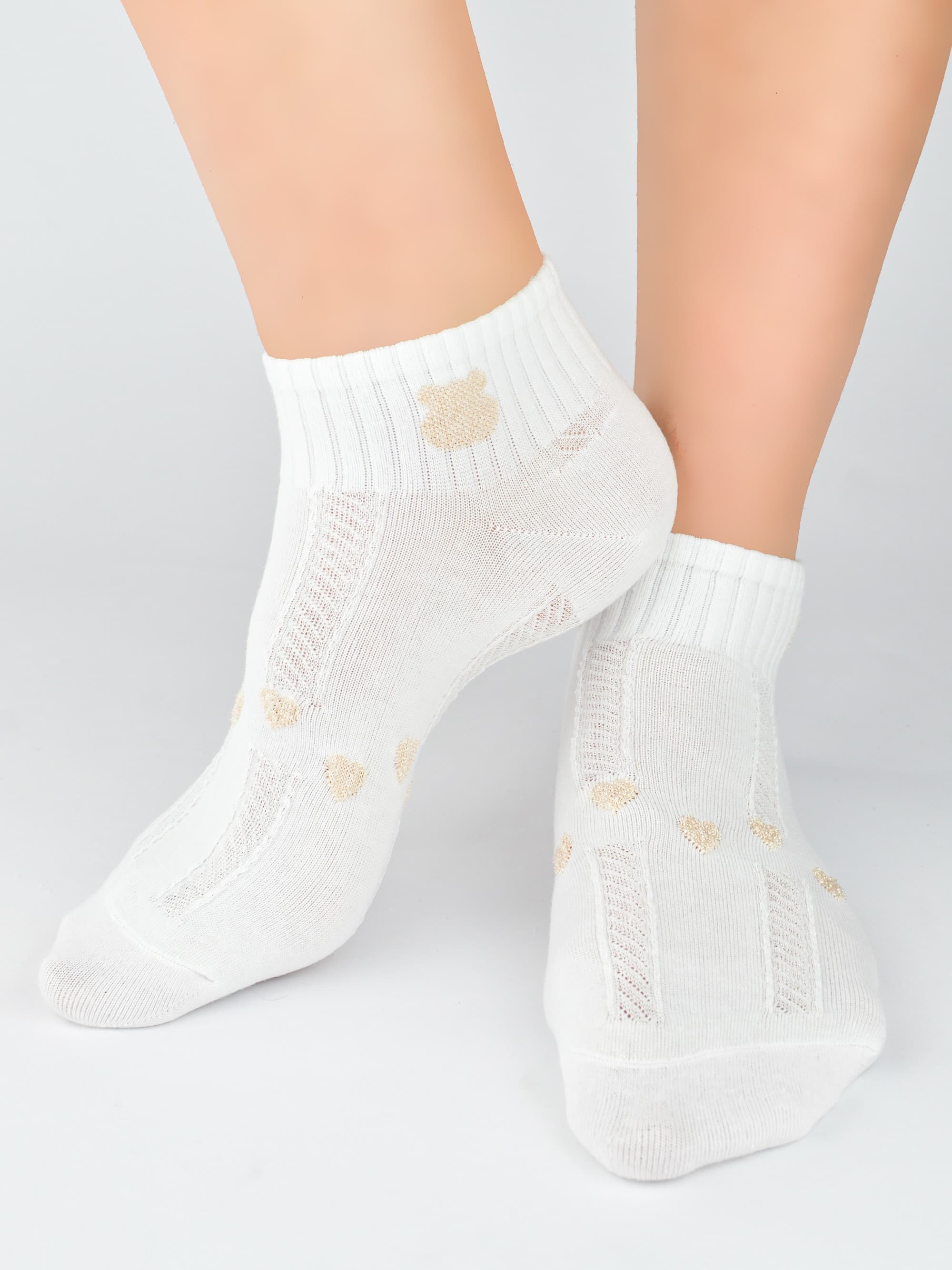 STOPKI DAMSKIE BAWEŁNIANE ST065